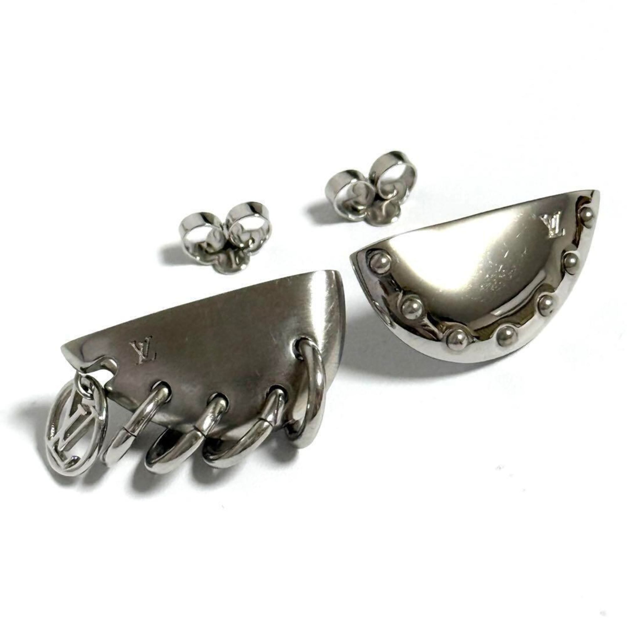 Earrings Silver Metal