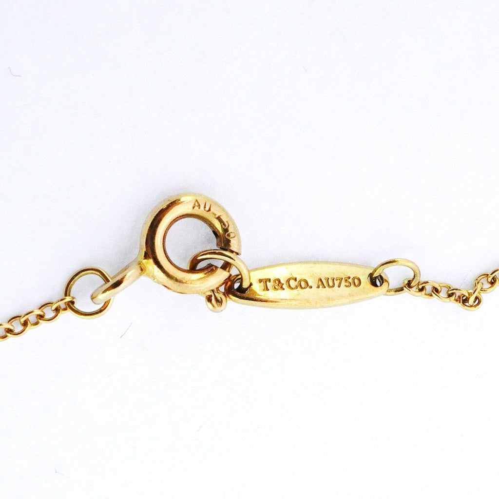 Elsa Peretti Diamonds By The Yard Pendant Necklace 18K Yellow Gold and Diamond