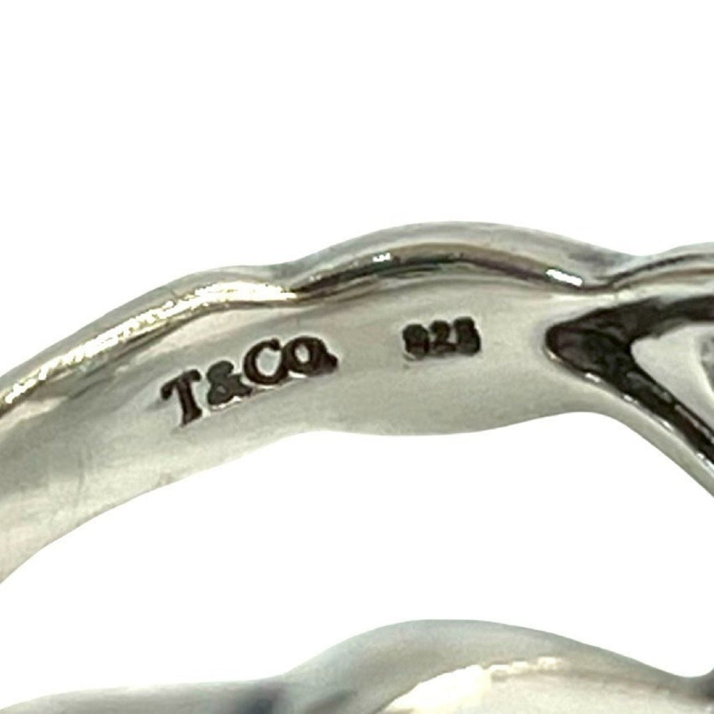 Double Loving Heart Ring Sterling Silver