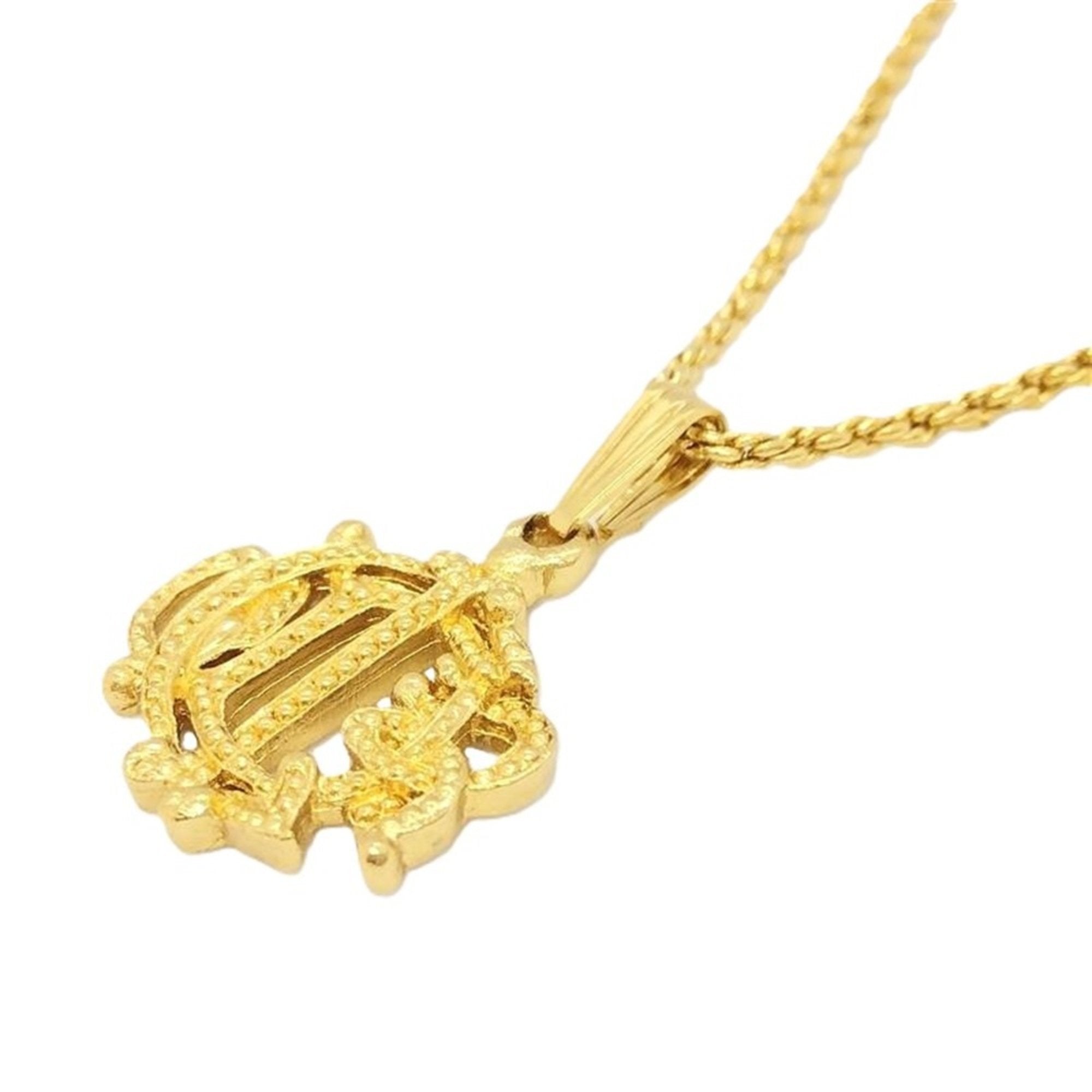 Old Emblem Pendant Necklace GP