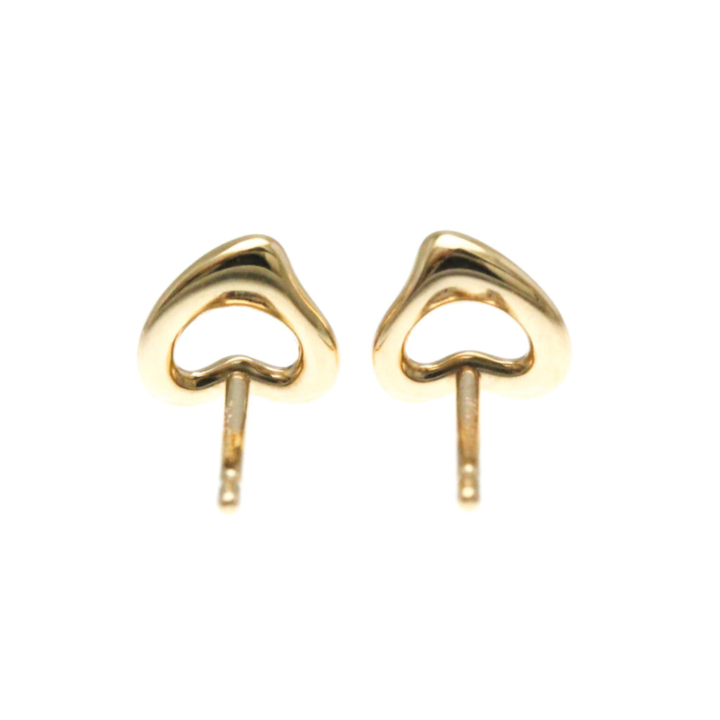 Open Heart Earrings 18K Rose Gold 7mm 18K Rose Gold