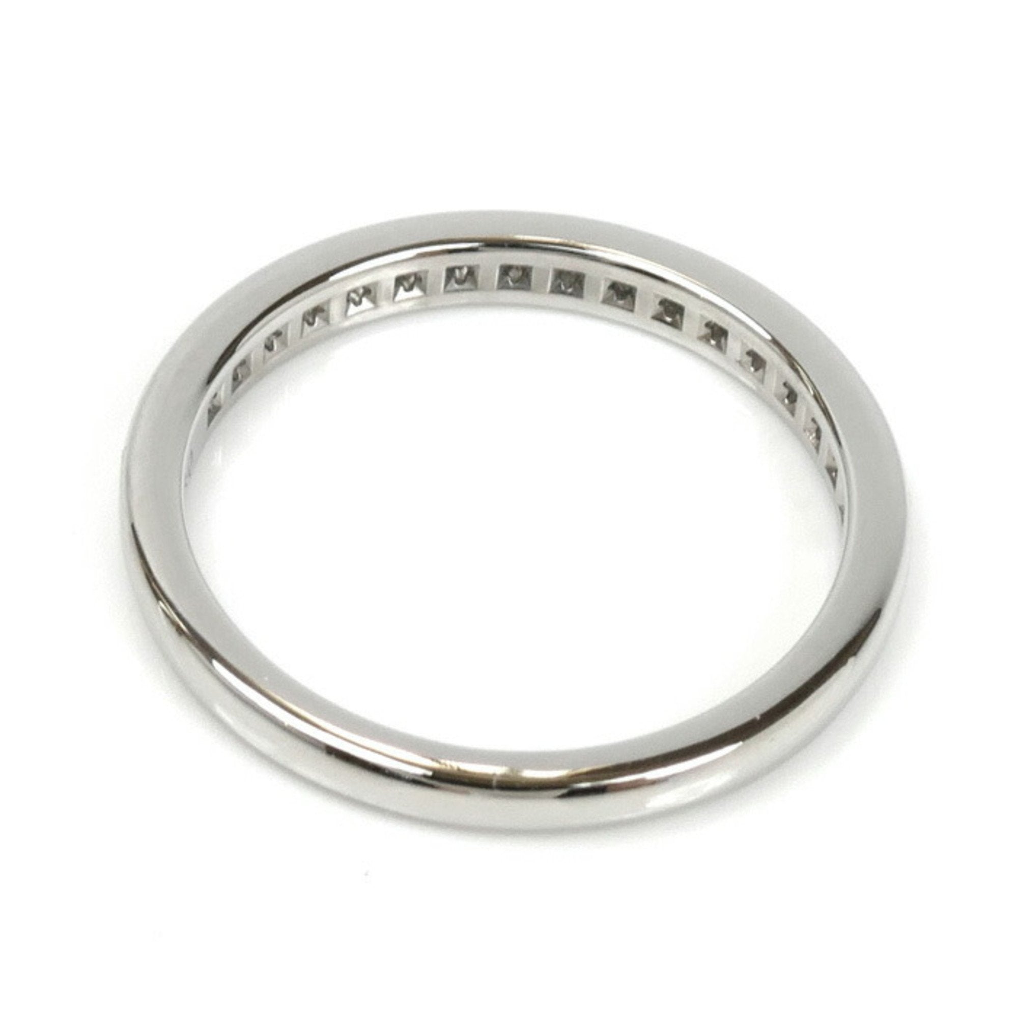 Half Eternity Ring Platinum with Diamond