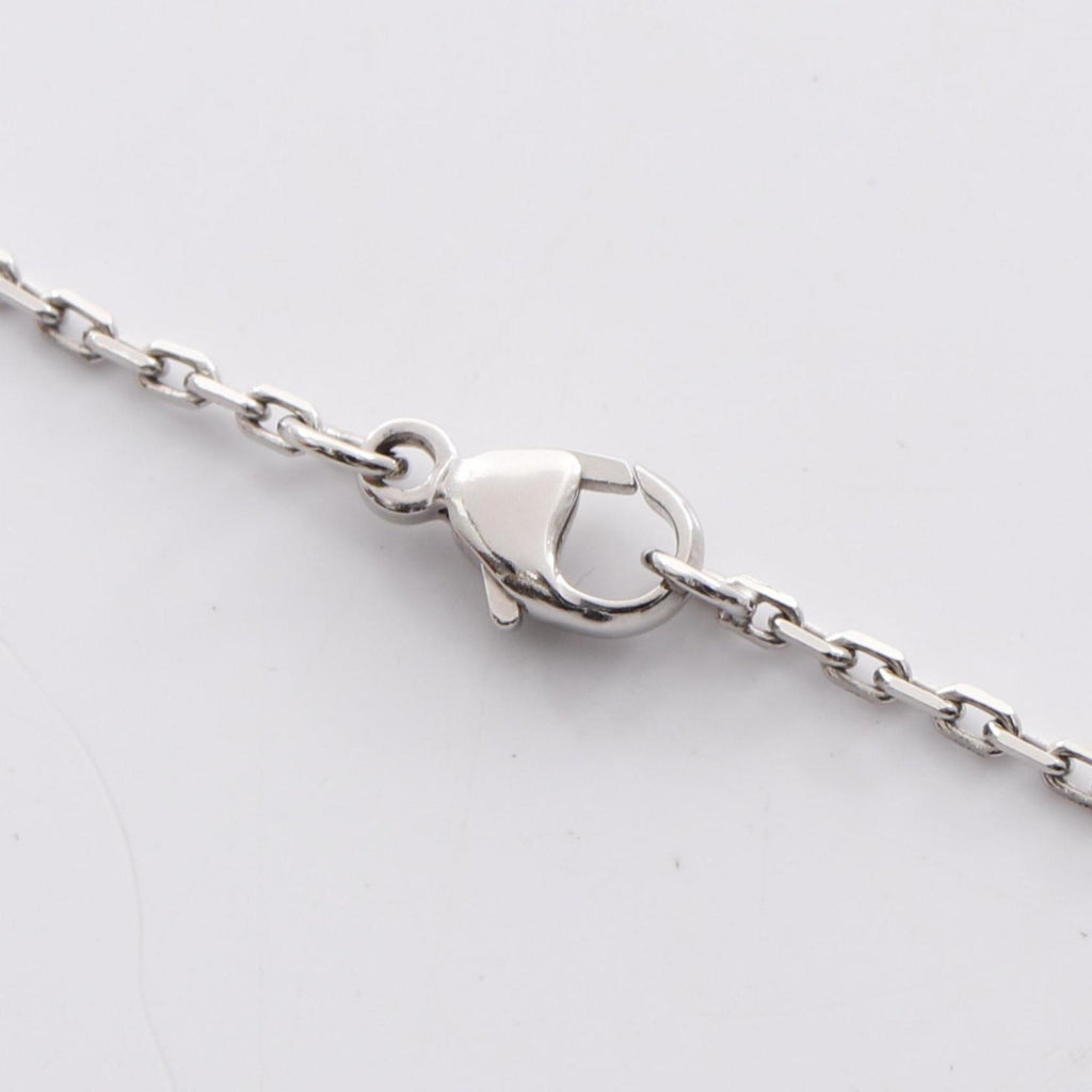 Pop H Pendant Necklace Sterling Silver