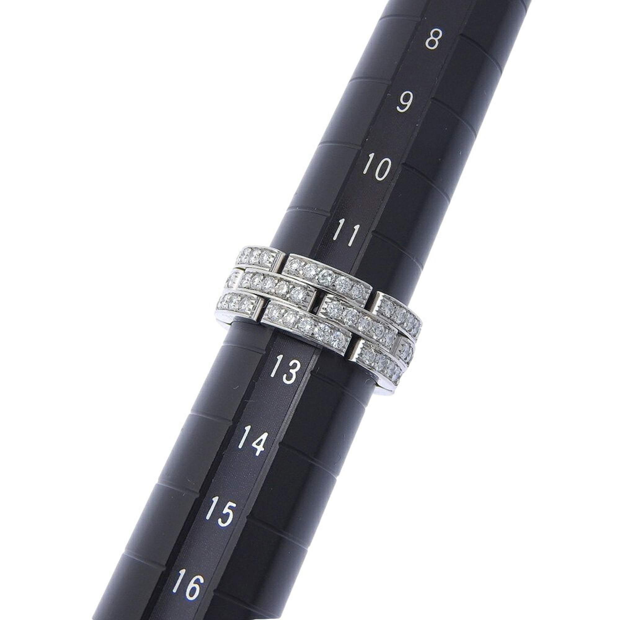 Panthere Ring 18K White Gold