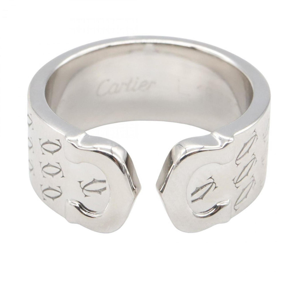 2C Ring 18K White Gold