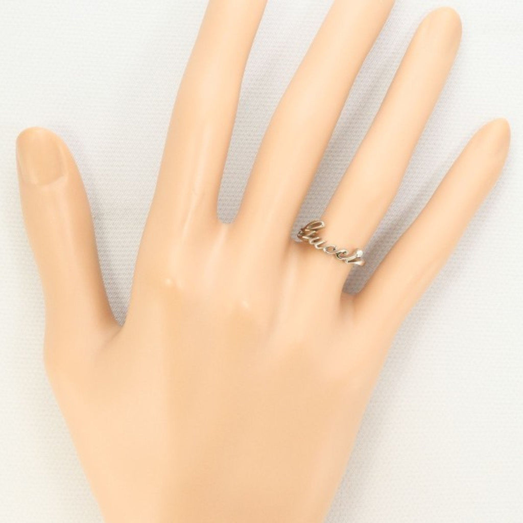 Band Ring 18K White Gold with Diamond