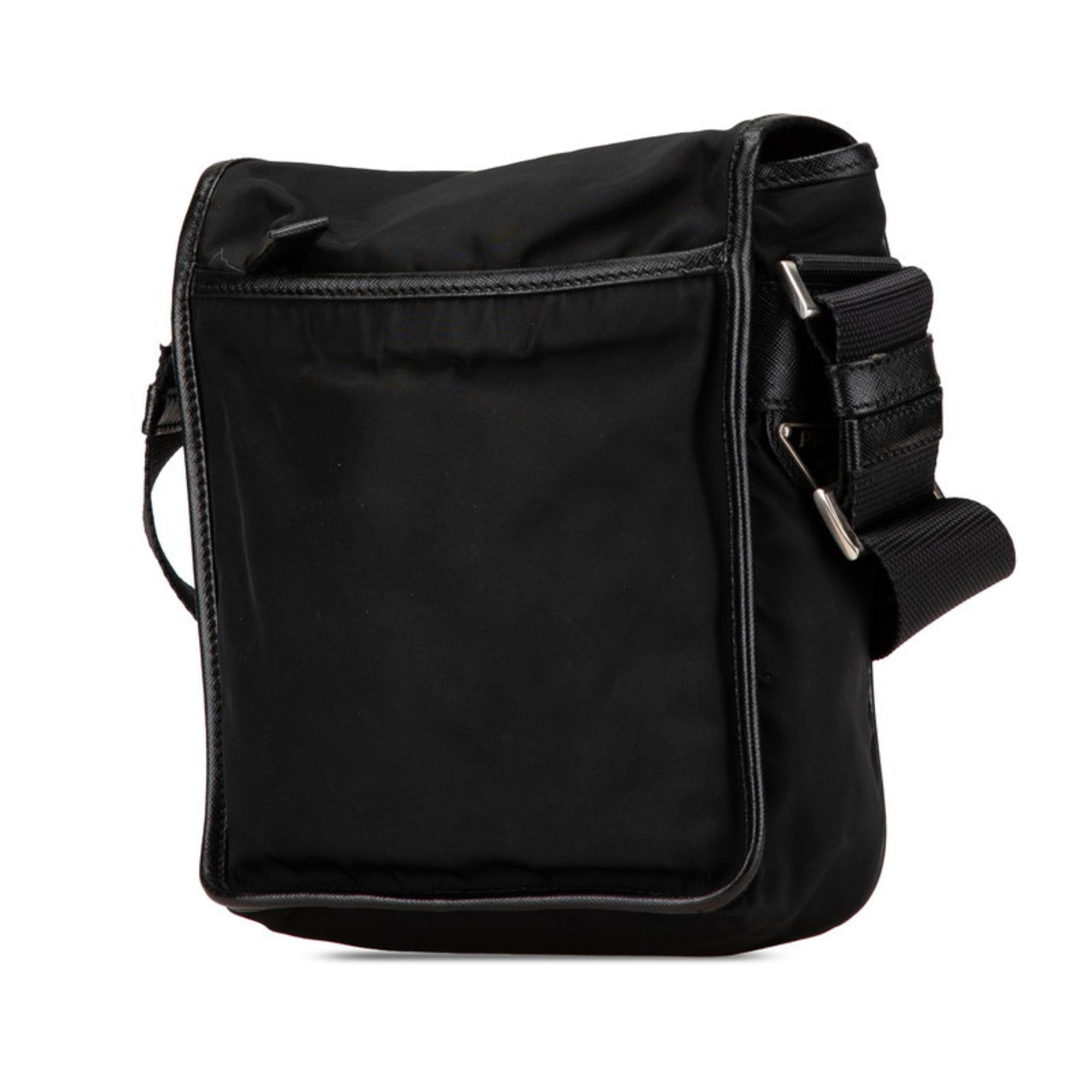 Buckle Messenger Bag Tessuto Small