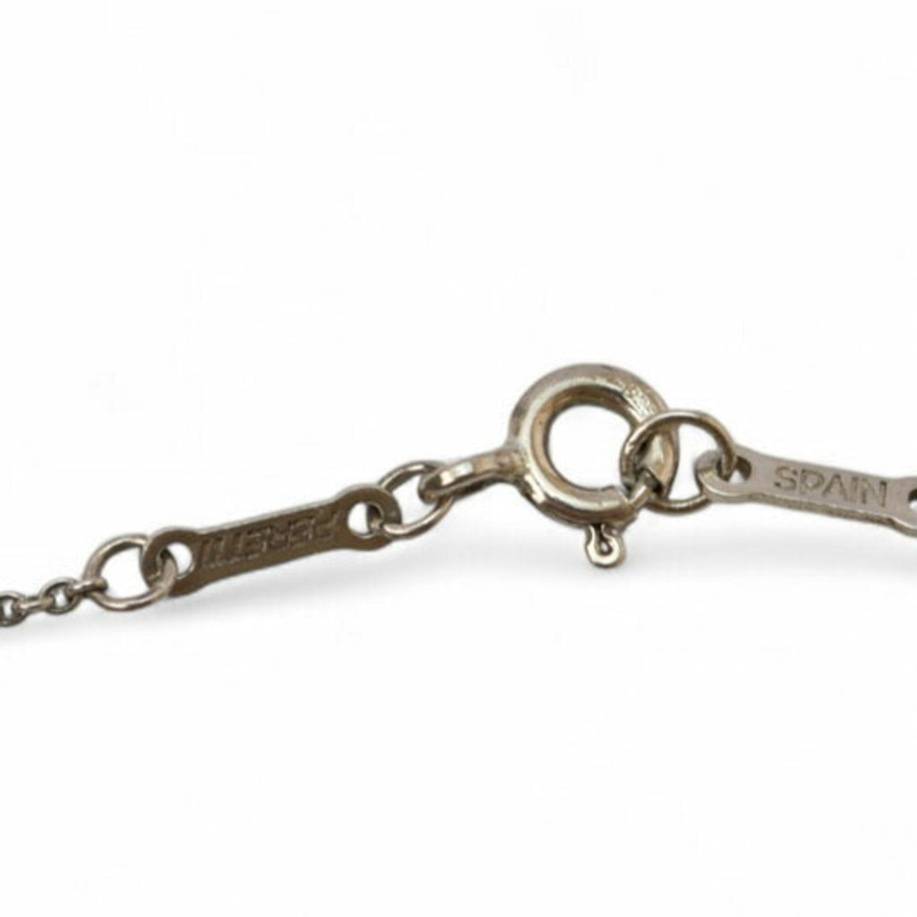 Elsa Peretti Pendant Necklace Sterling Silver 13mm
