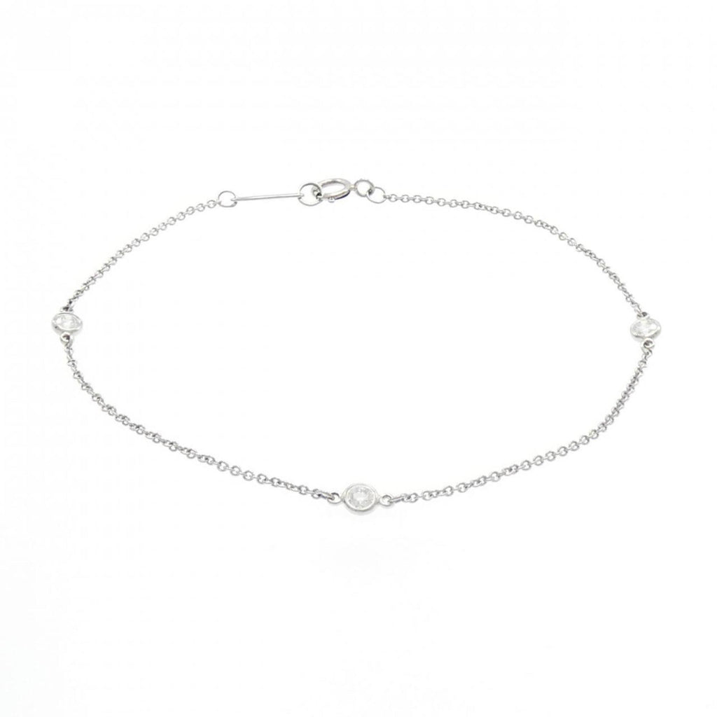 Elsa Peretti Diamonds By The Yard Pendant Necklace Platinum and Diamond