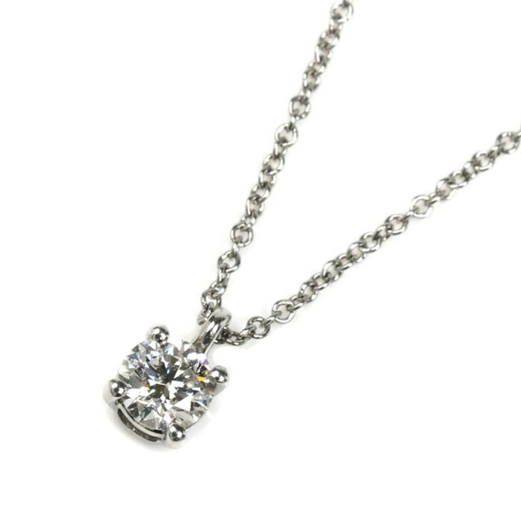 Pendant Necklace Platinum with Diamond