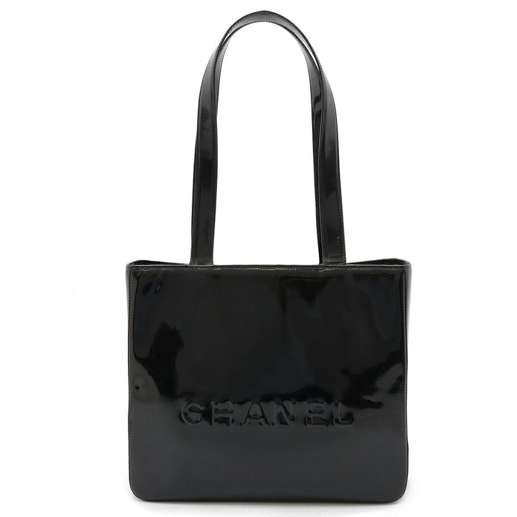 Vintage Embossed Logo Shoulder Bag Patent