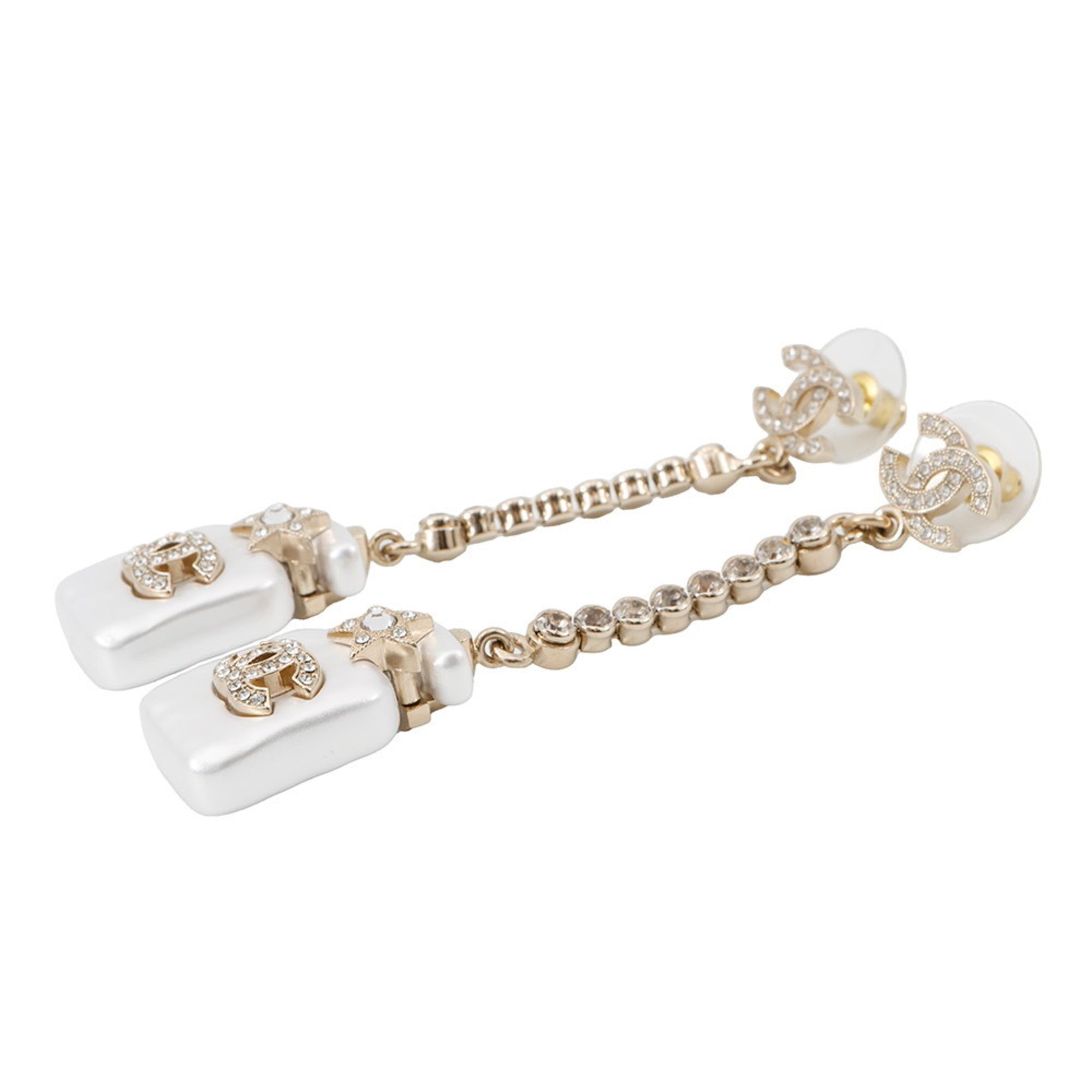 CC Logo Earrings Metal