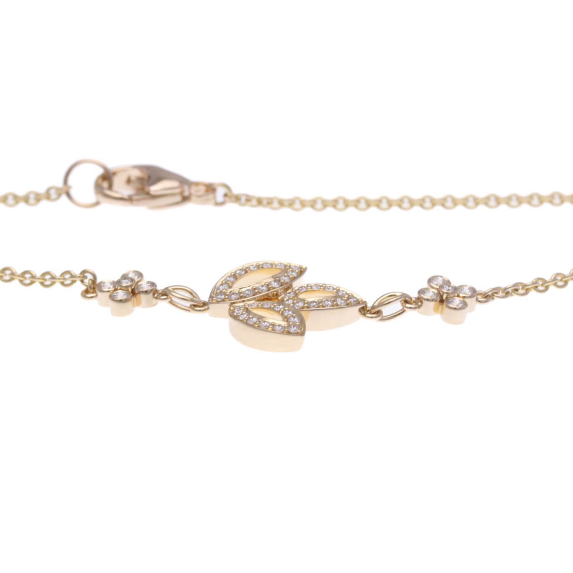 Lily Cluster Bracelet 18K Rose Gold Mini with Diamond