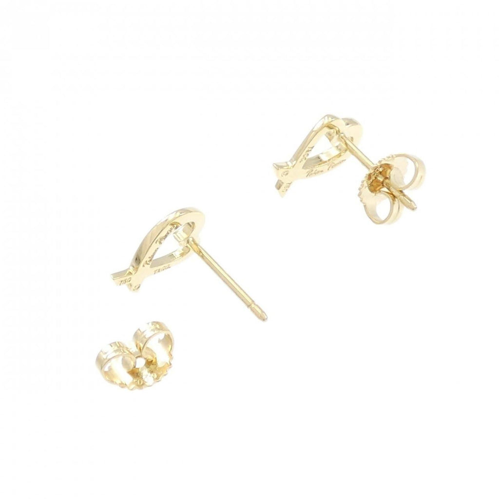 Loving Heart Earrings 18K Yellow Gold 18K Yellow Gold