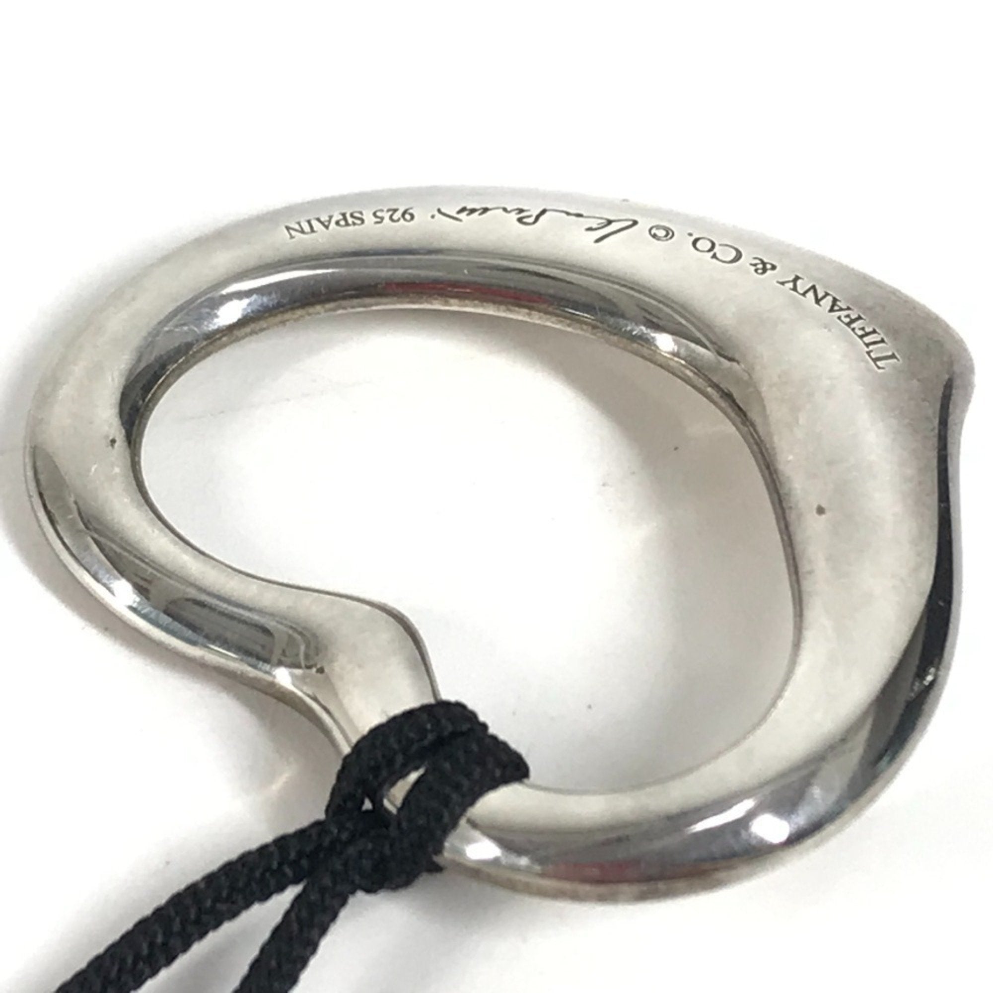 Open Heart Necklace Sterling Silver