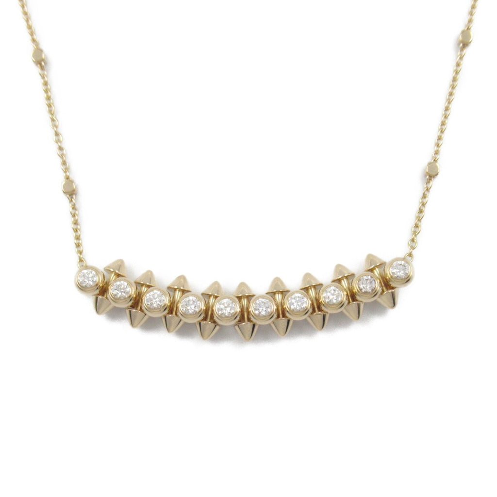 Pendant Necklace 18K Rose Gold with Diamond