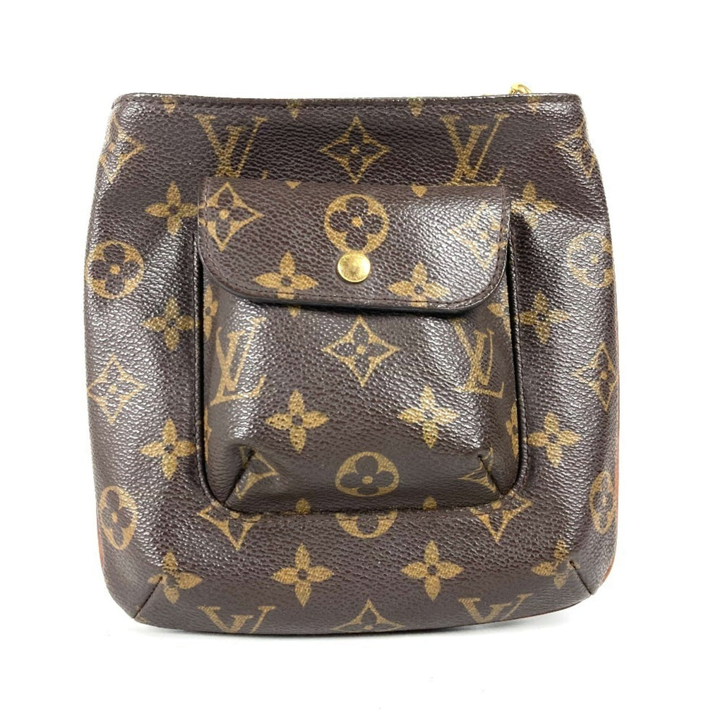 Partition Wristlet Clutch Monogram Canvas