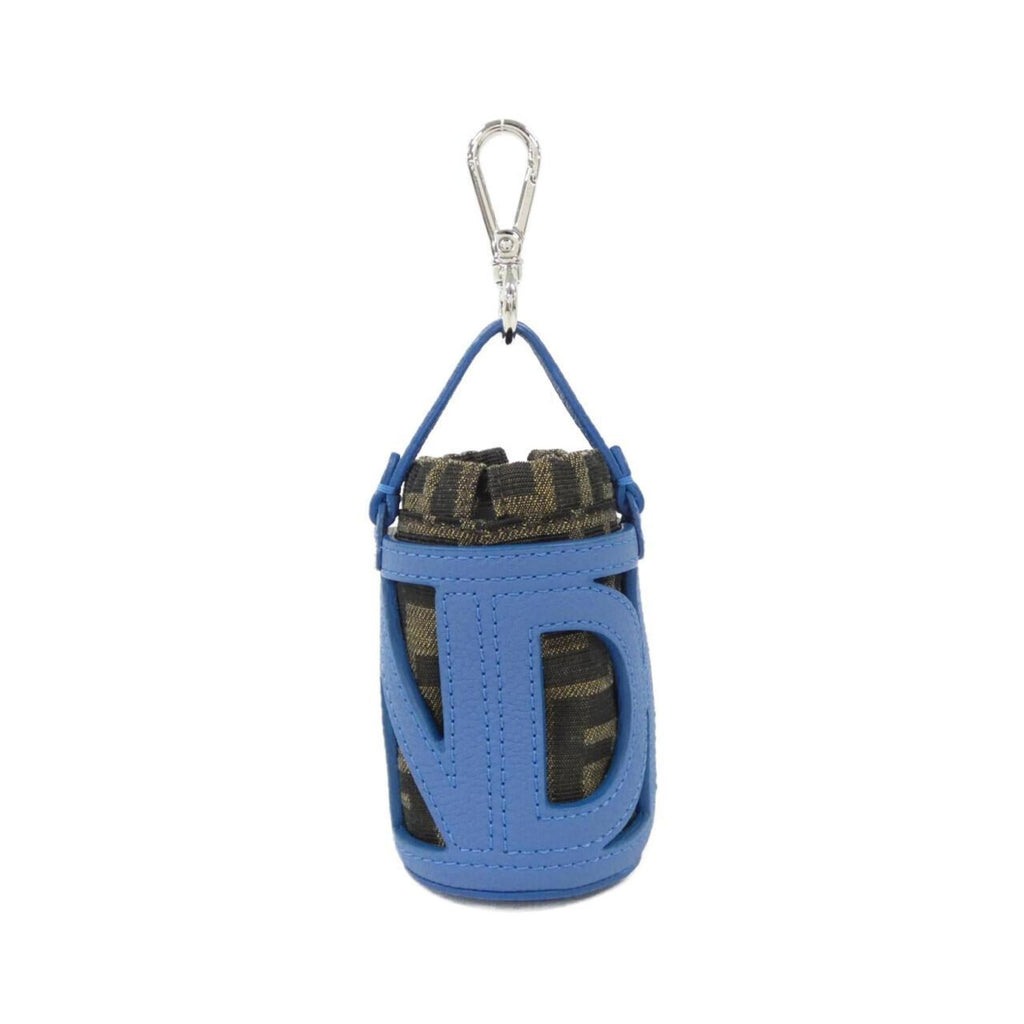 Charm Canvas and Leather Handbag Charm