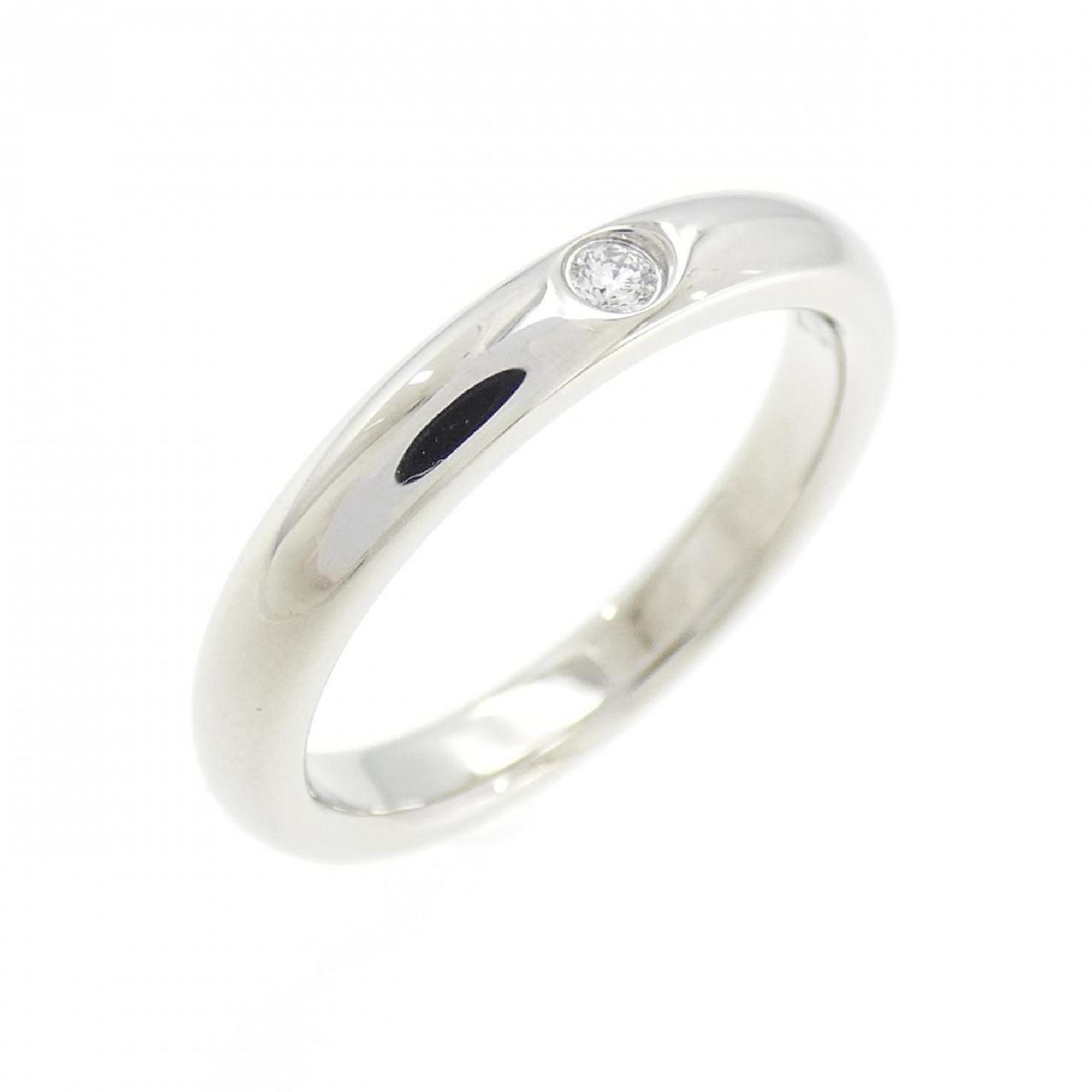 Band Ring Platinum With Diamond