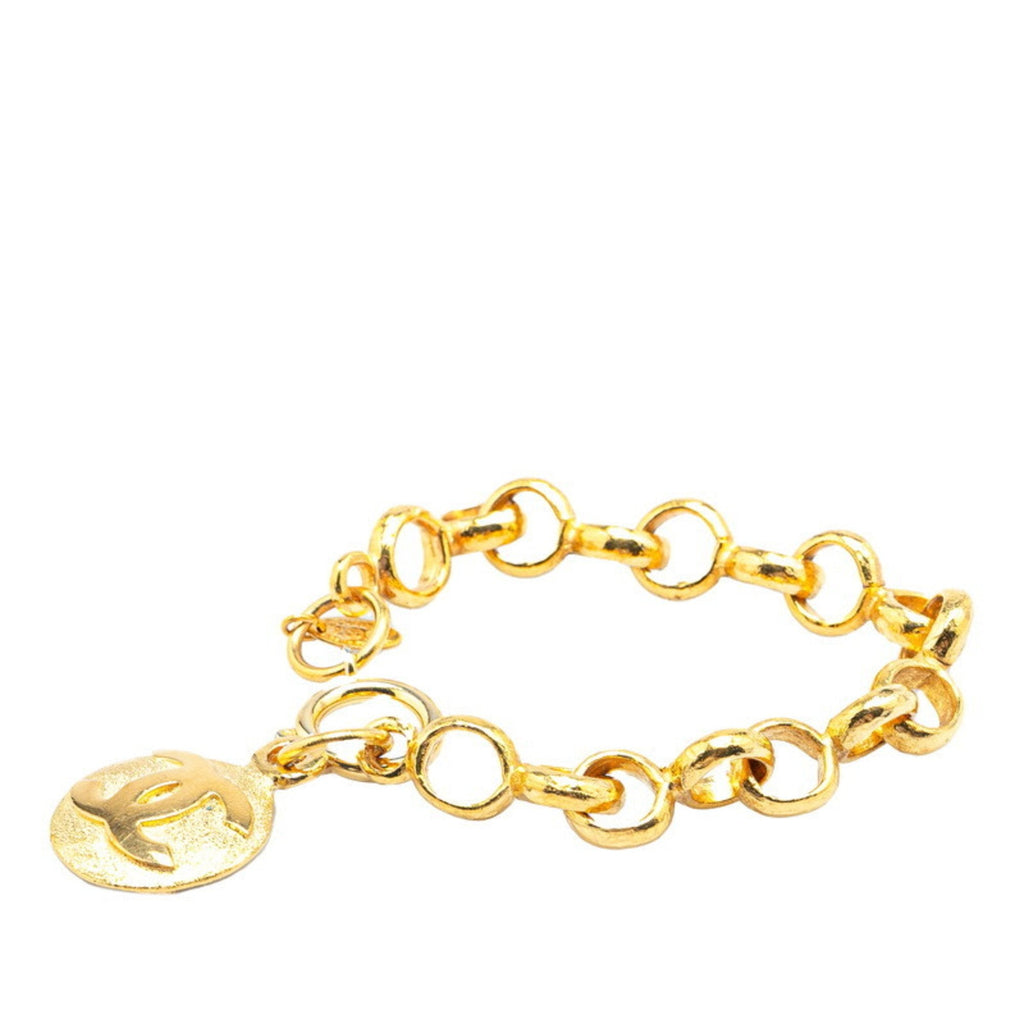 CC Logo Chain Bracelet Metal