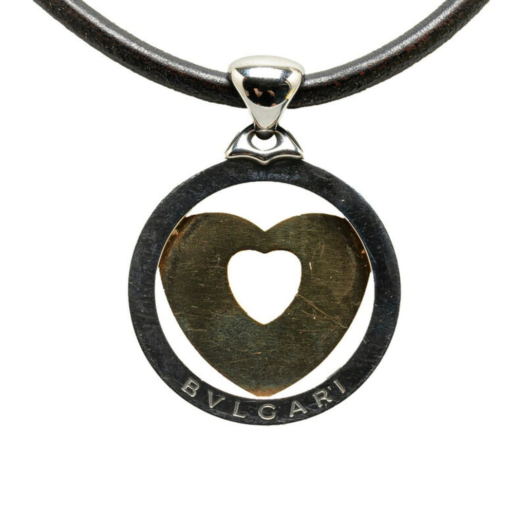Tondo Heart Choker Necklace 18K Yellow Gold