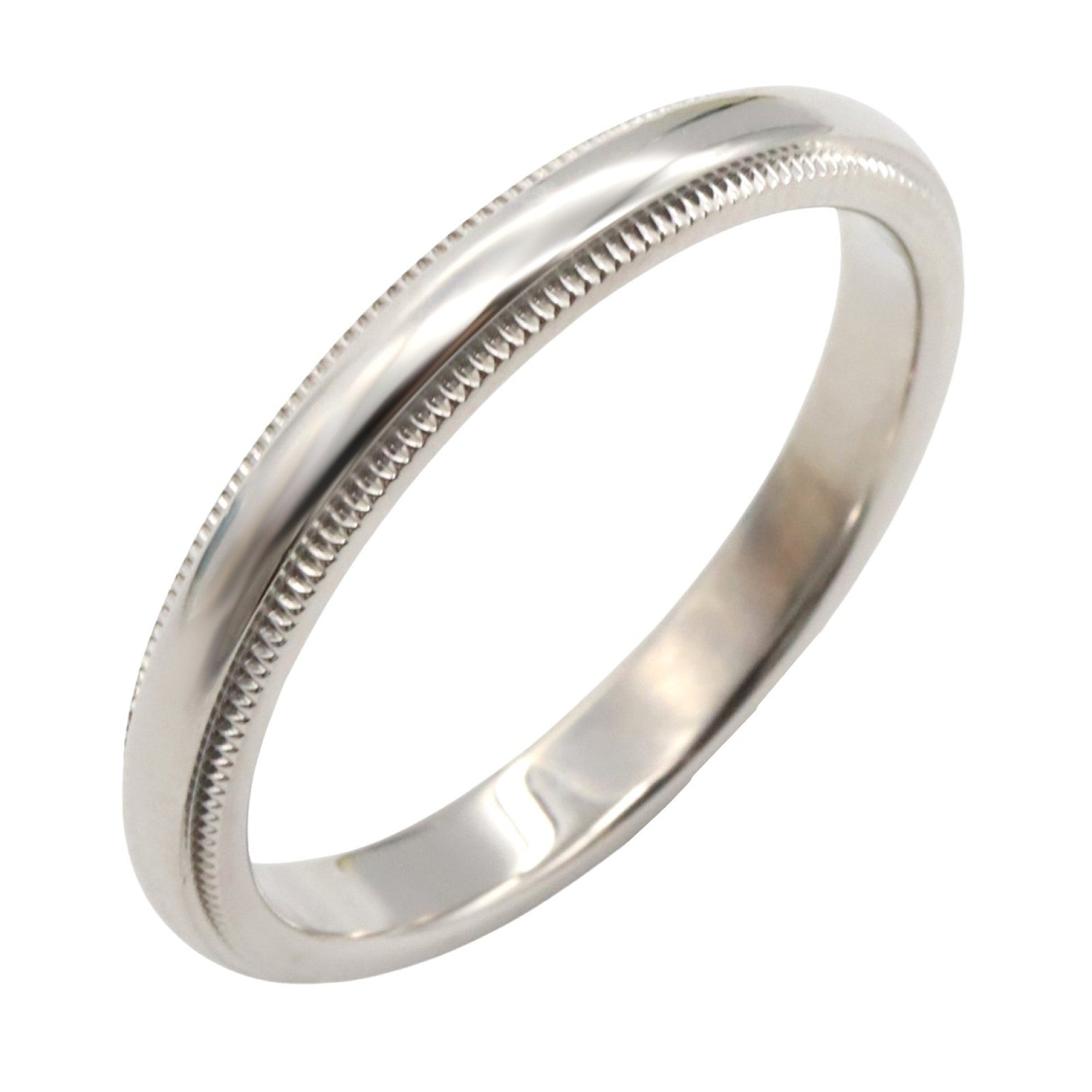 Milgrain Ring Sterling Silver and Platinum