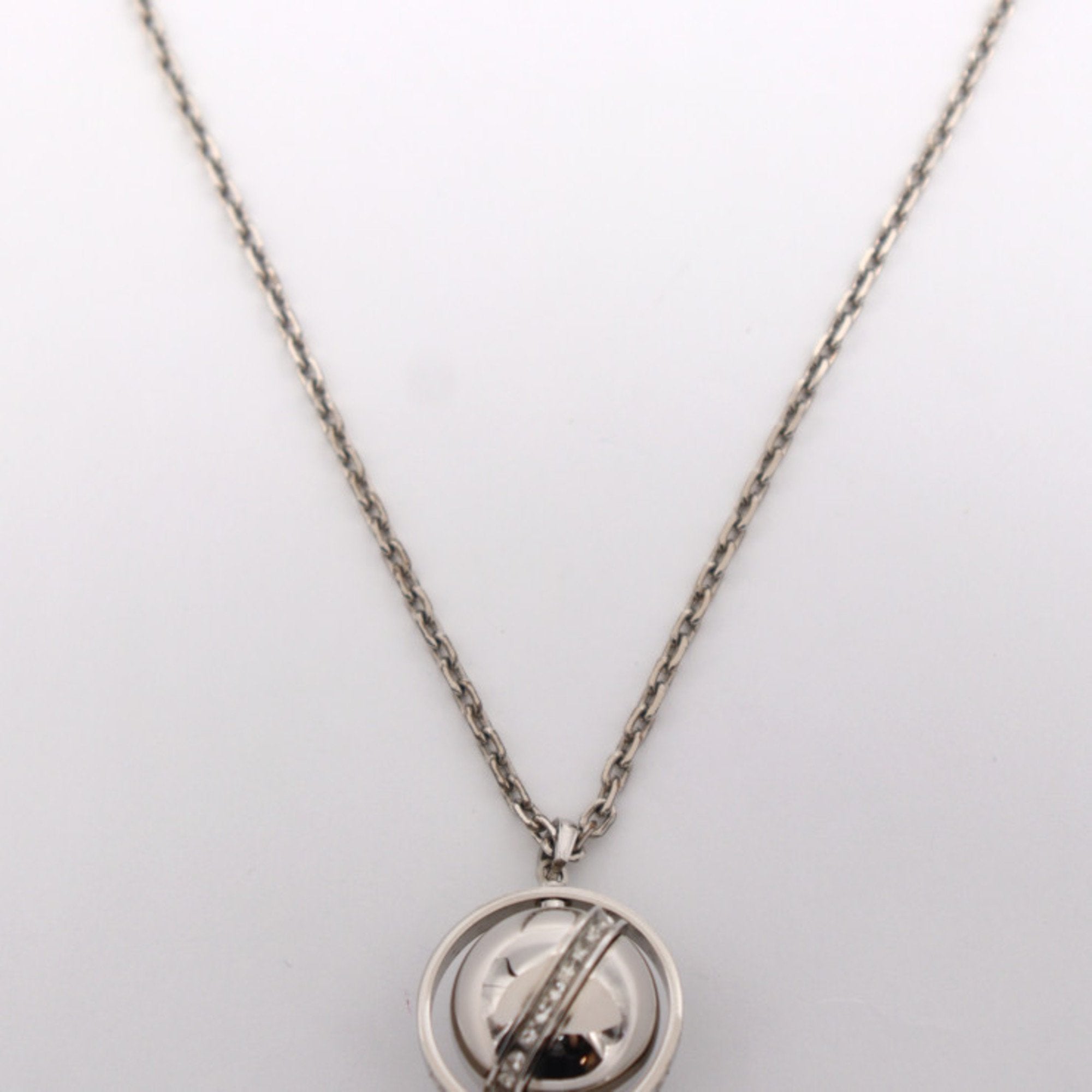 Pendant Necklace Metal Silver