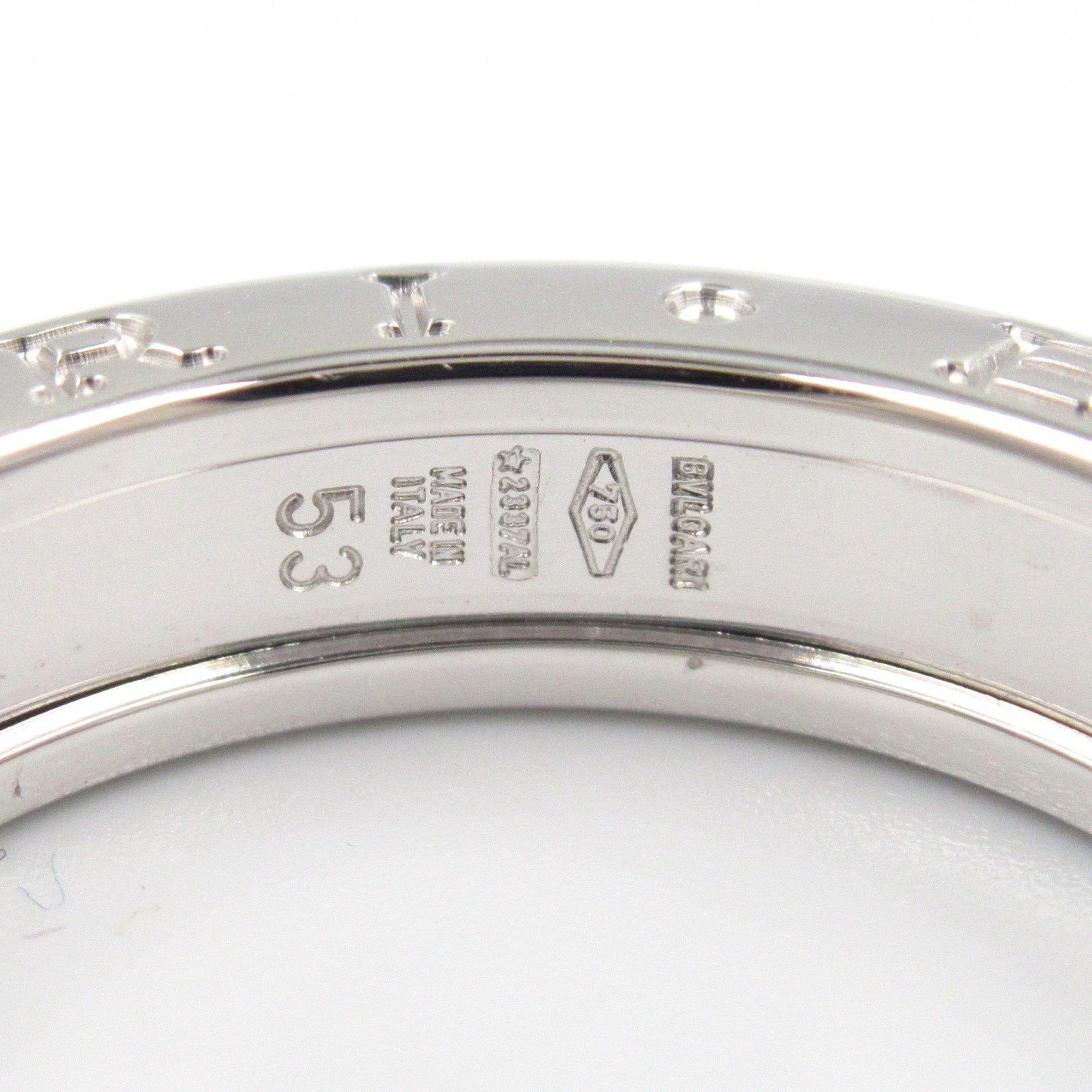 B.Zero1 Ring 18K White Gold and Sterling Silver