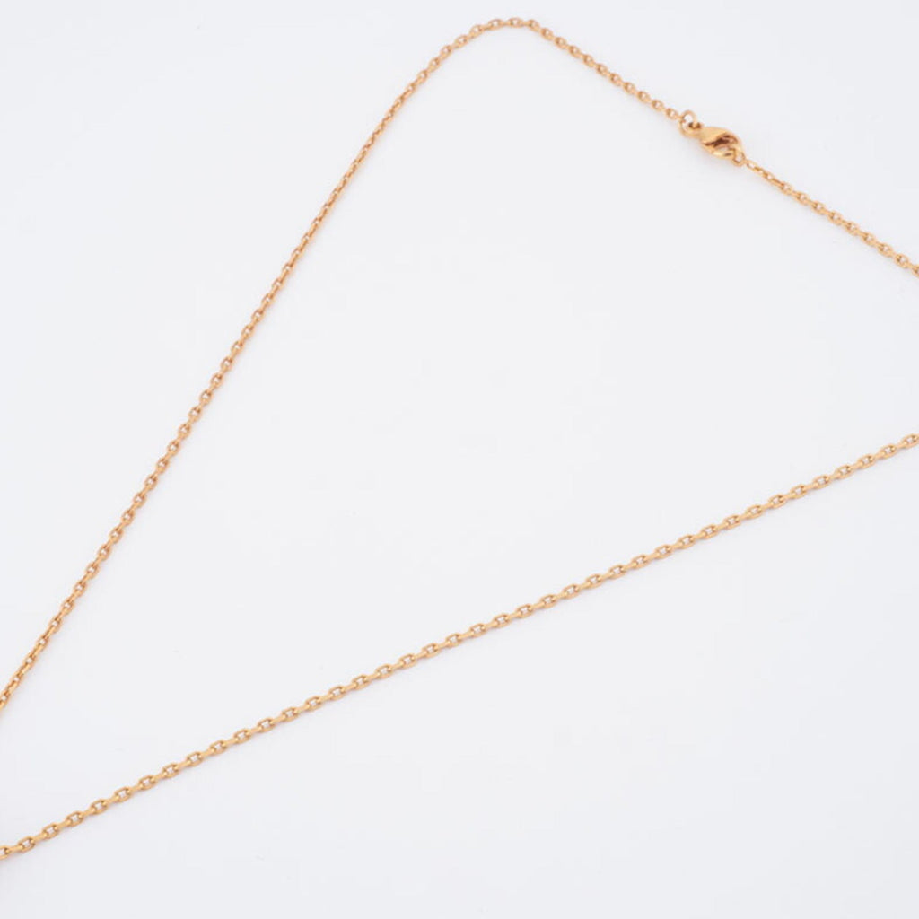 Pop H Pendant Necklace Gold-Tone Metal