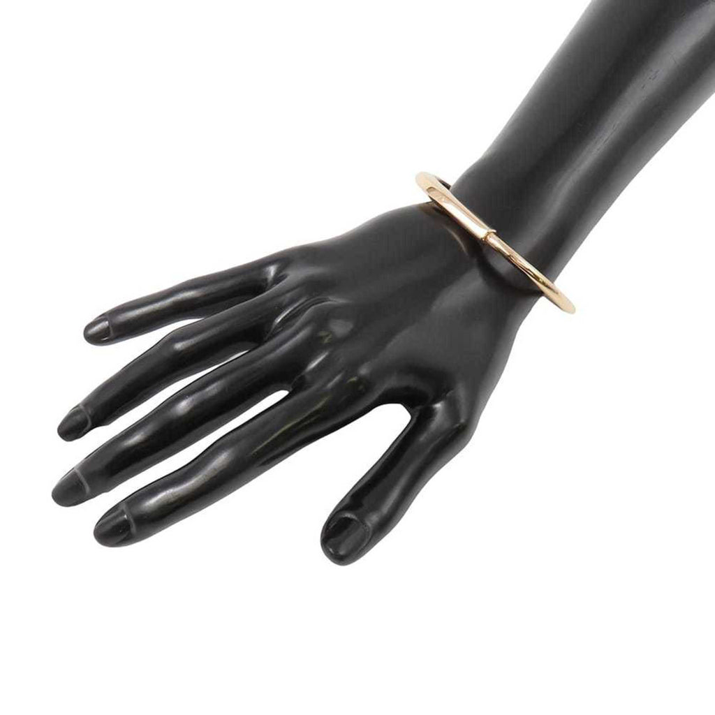 Rock Bangle Bracelet Rose Gold Large