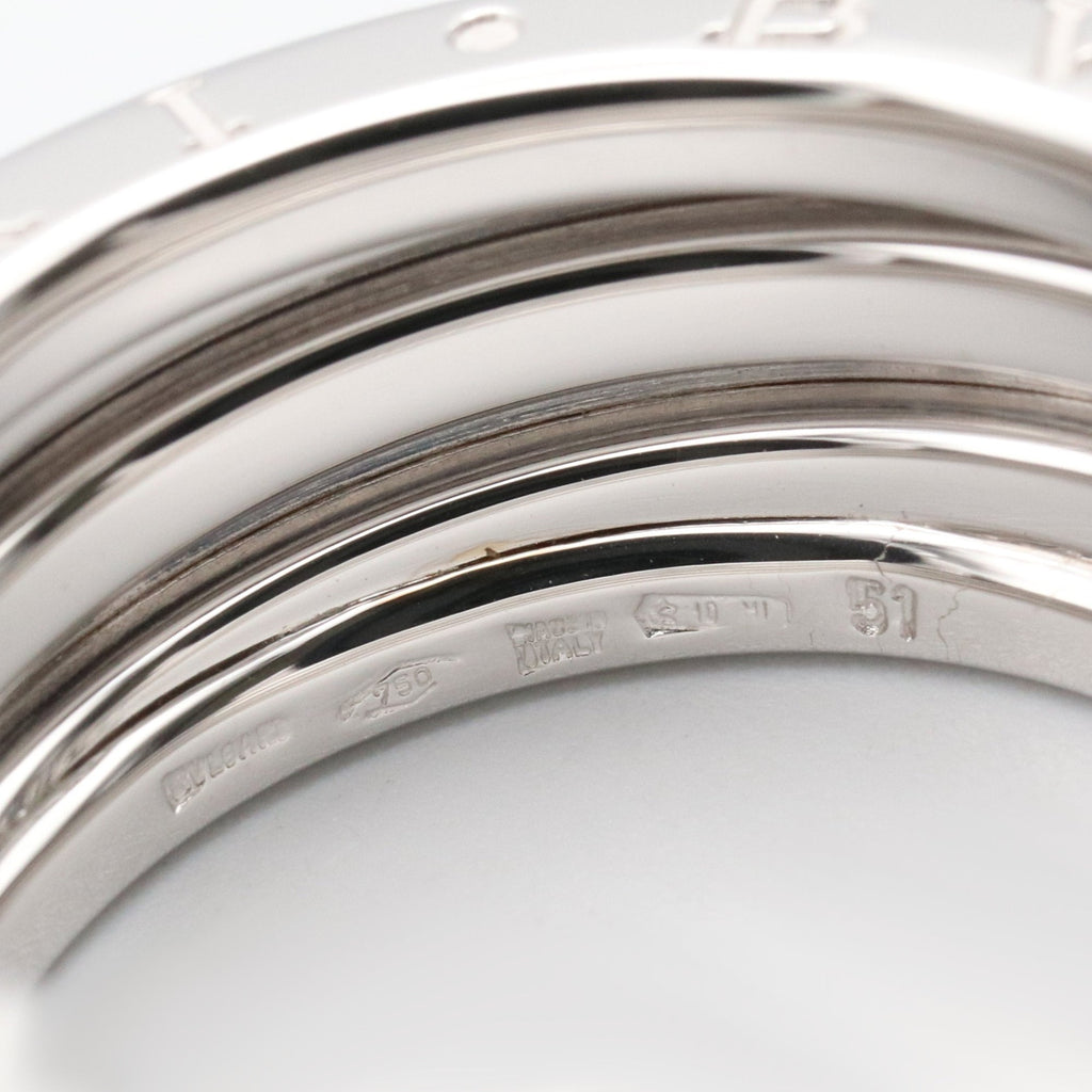 B.Zero1 Ring 18K White Gold and Sterling Silver