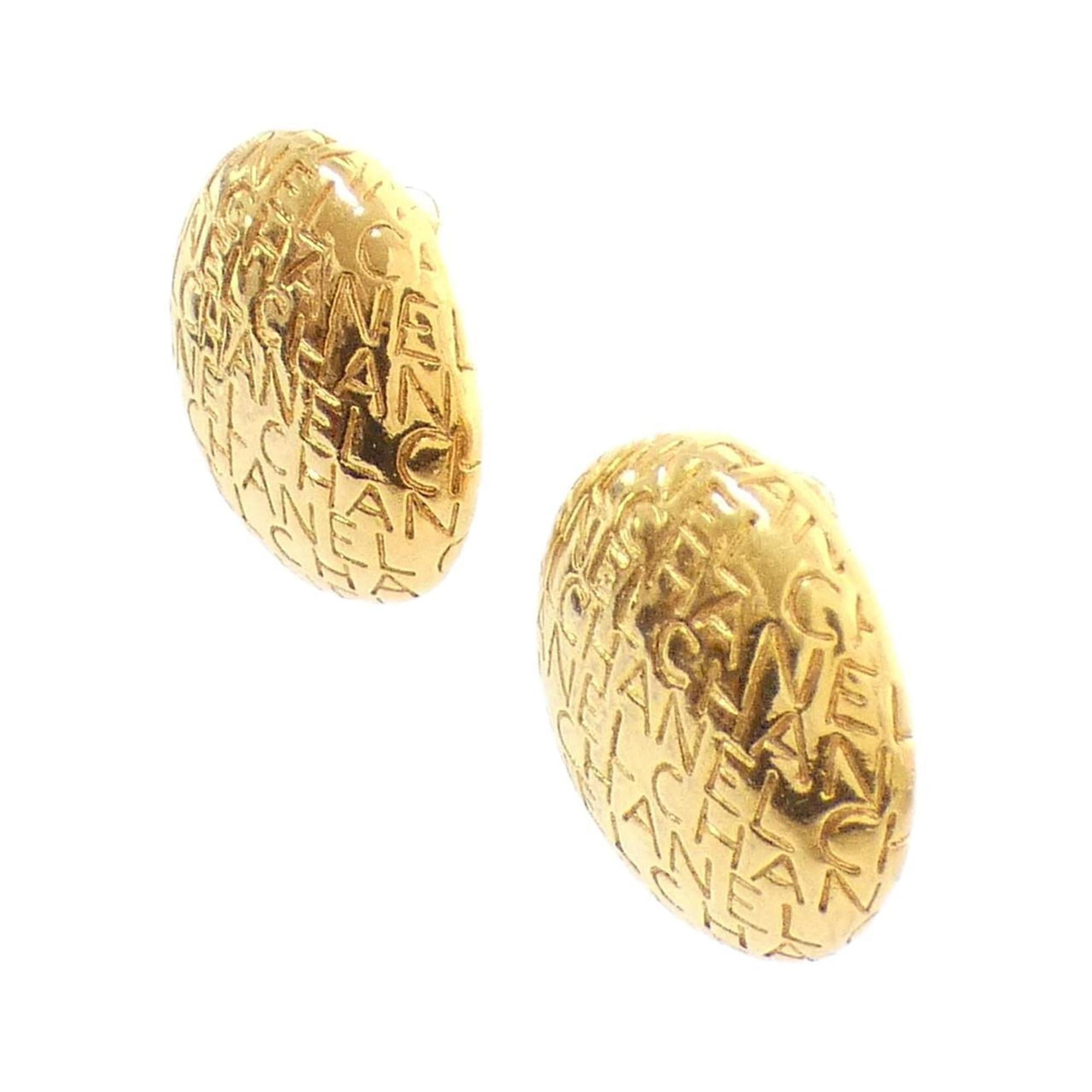 Earrings Gold-Tone Metal