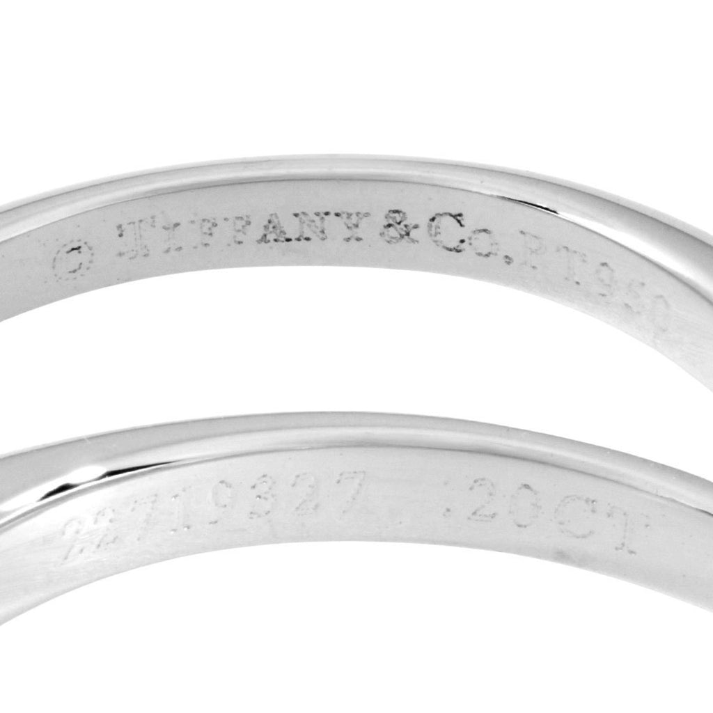 Solitaire Ring Platinum with Diamond