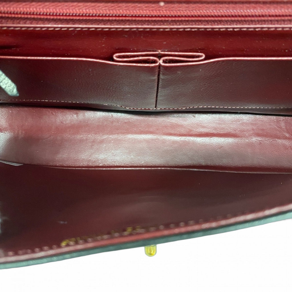 Vintage Two Tone CC Flap Bag Quilted Lambskin Medium