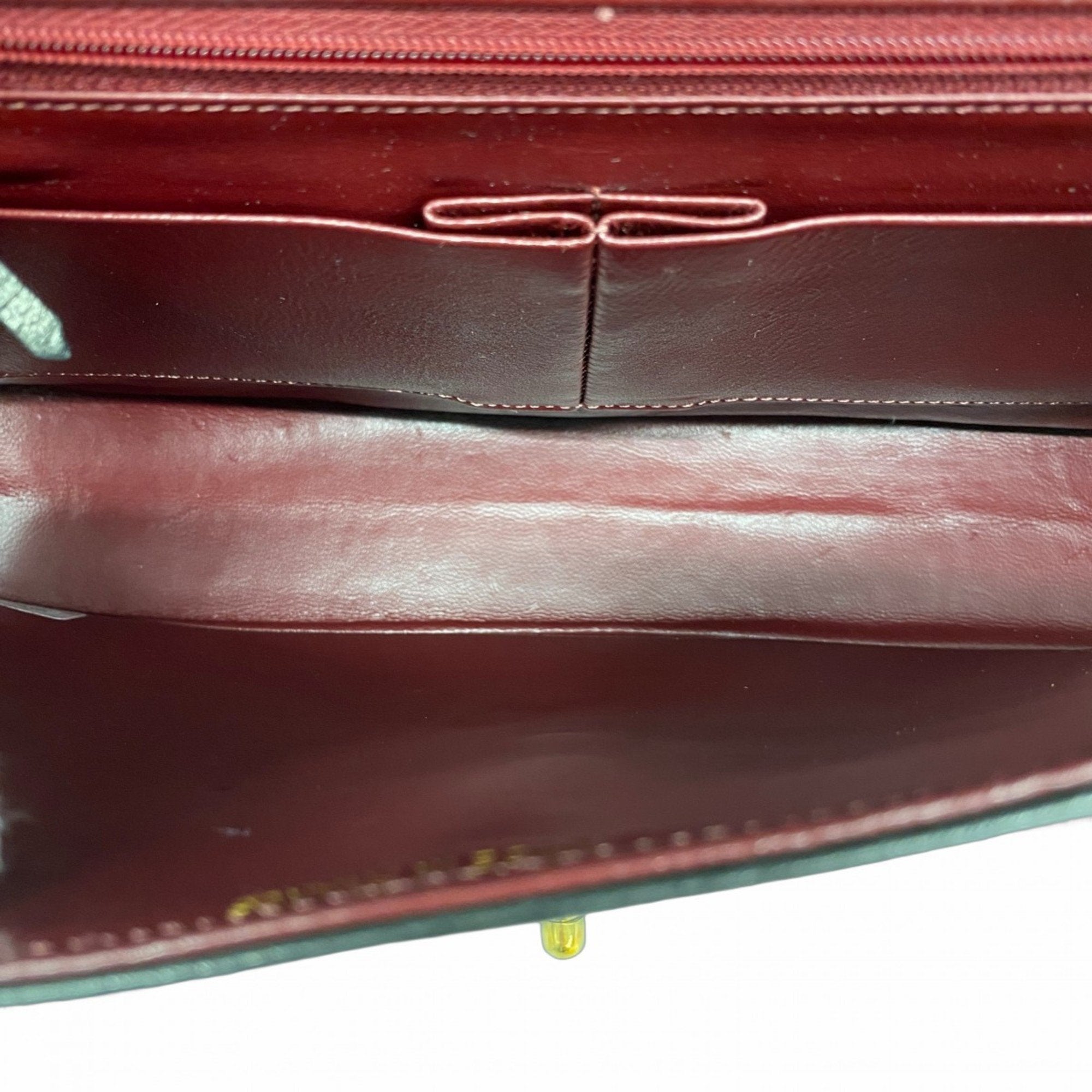 Vintage Two Tone CC Flap Bag Quilted Lambskin Medium