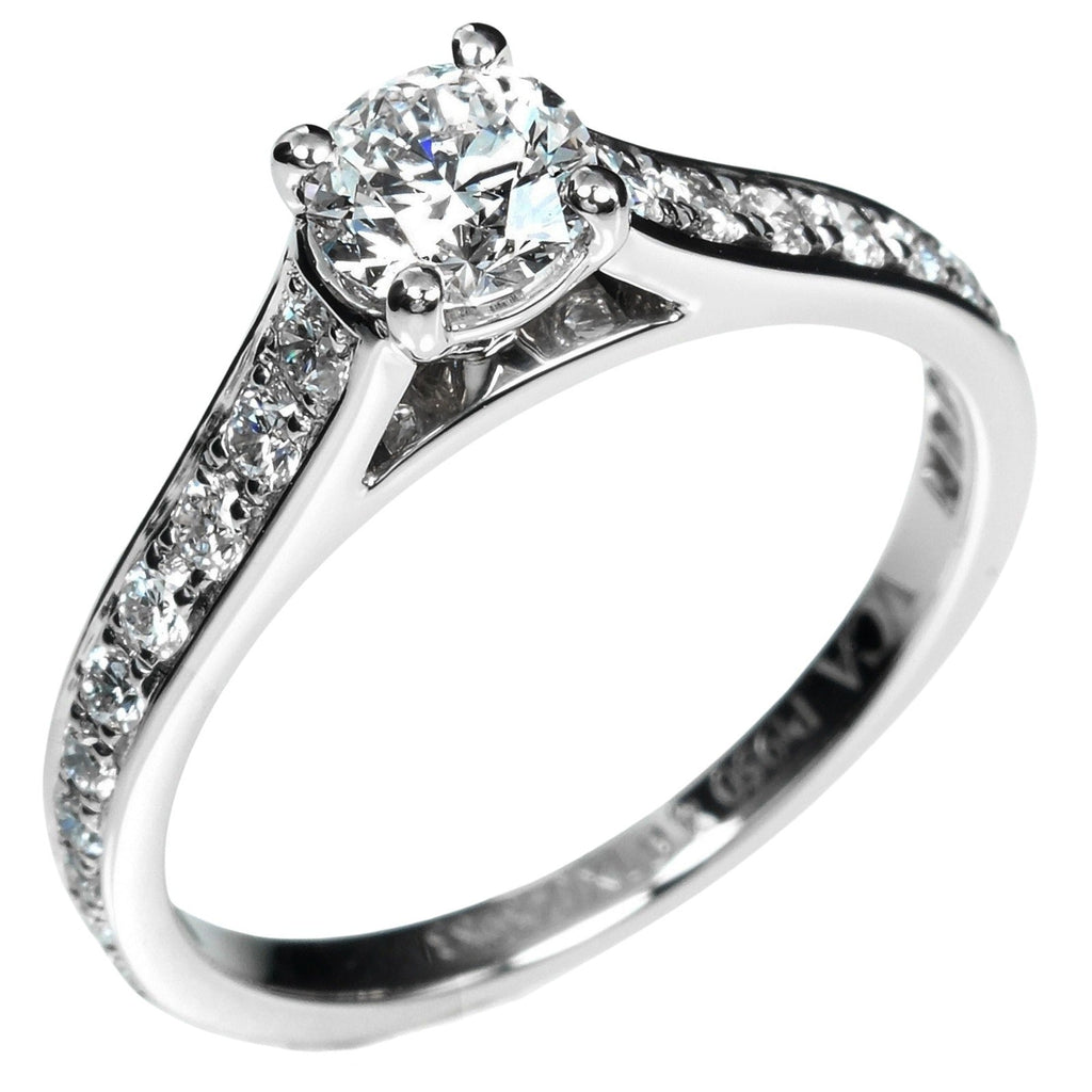 Romance Solitaire Ring Platinum with Diamond