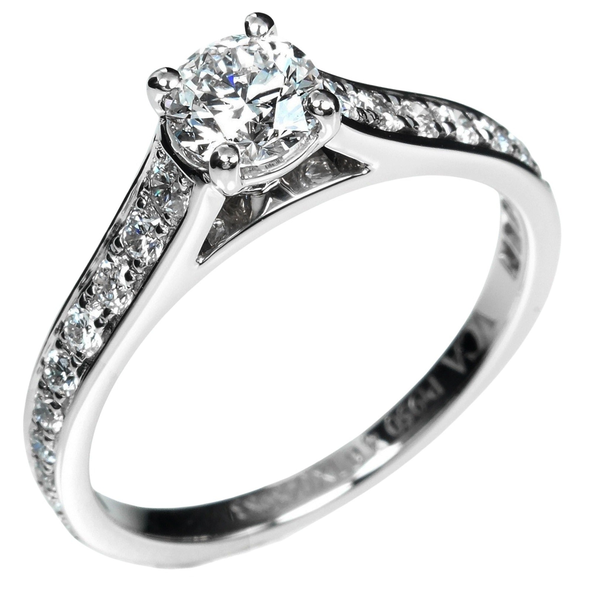 Romance Solitaire Ring Platinum with Diamond