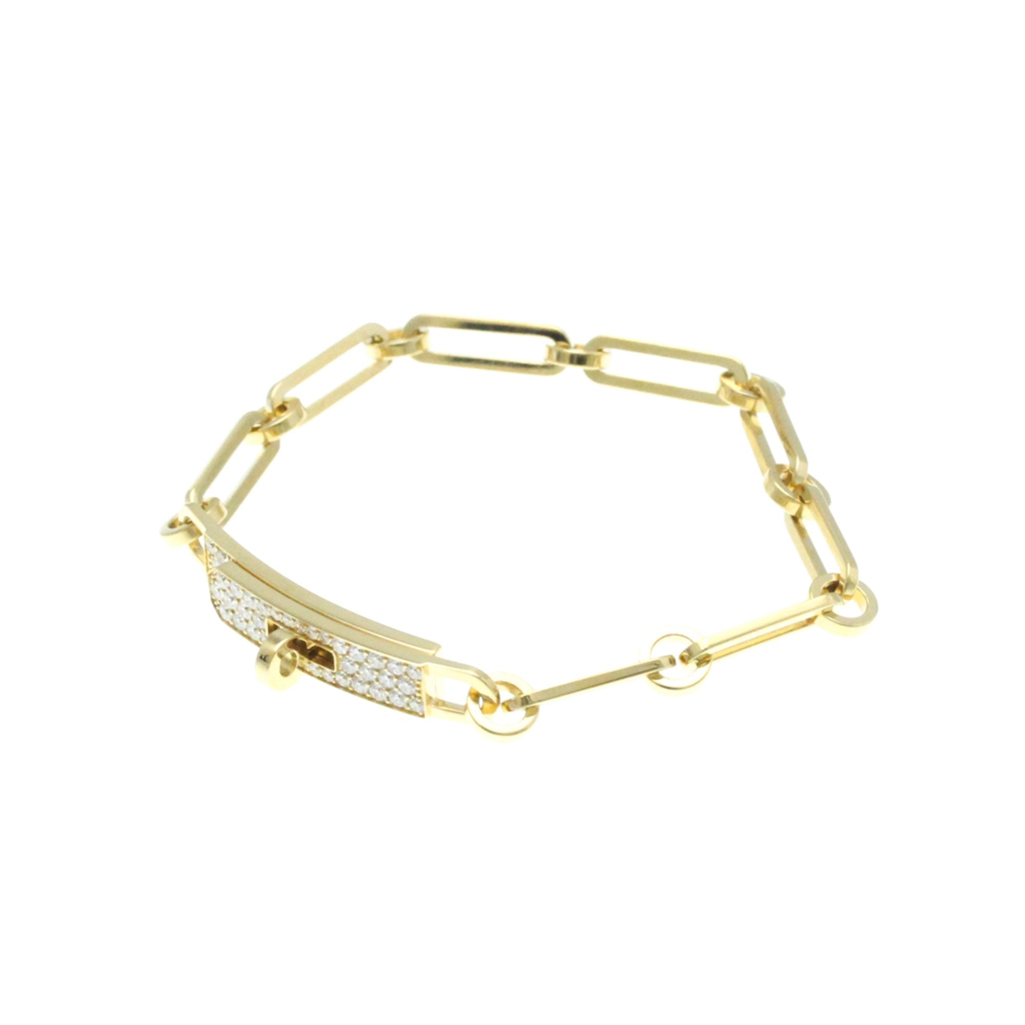 Kelly Bracelet 18K Yellow Gold Mini with Diamond