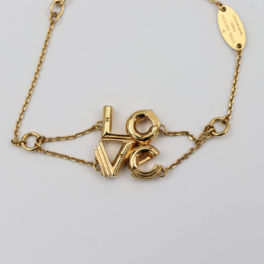 Love Bracelet Metal Gold