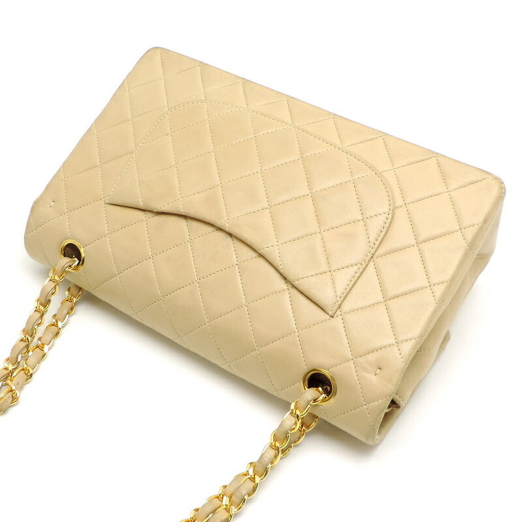 Vintage Classic Double Flap Bag Quilted Lambskin Medium