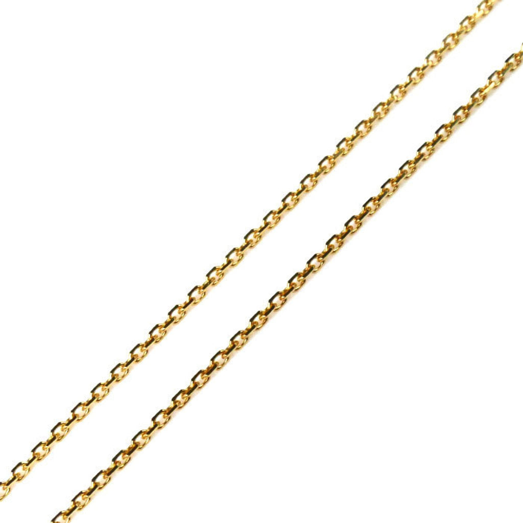 Be My Love Honeycomb Pendant Necklace 18K Yellow Gold Small with Diamond