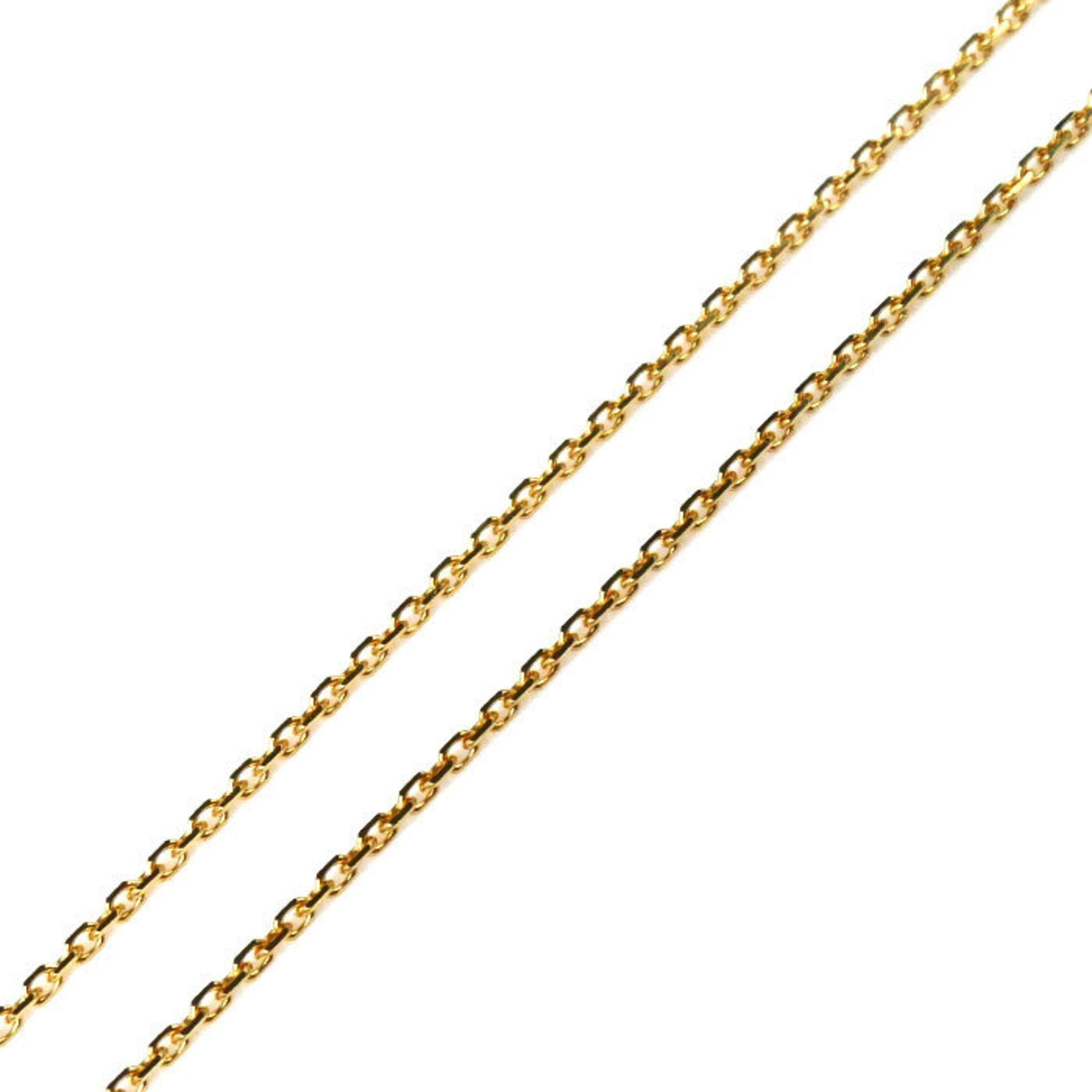 Be My Love Honeycomb Pendant Necklace 18K Yellow Gold Small with Diamond