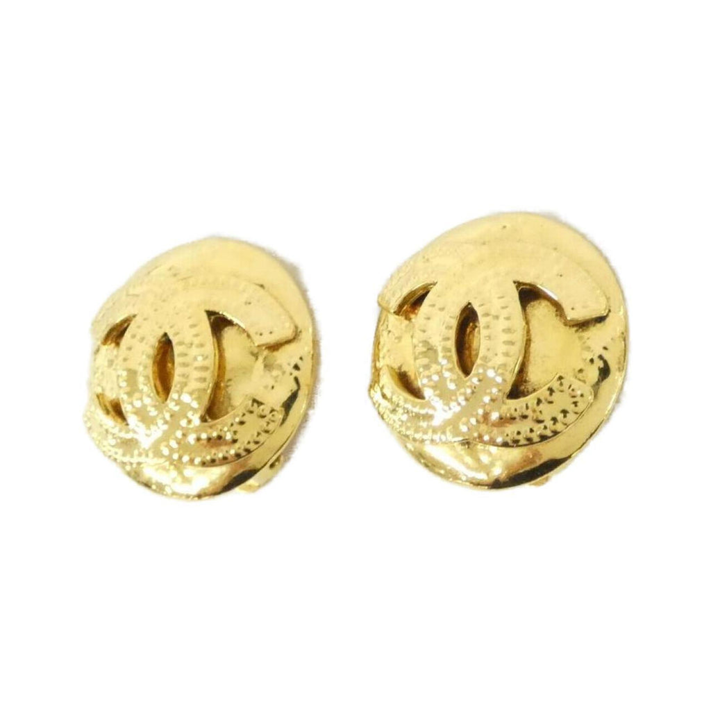 Earrings Gold-Tone Metal