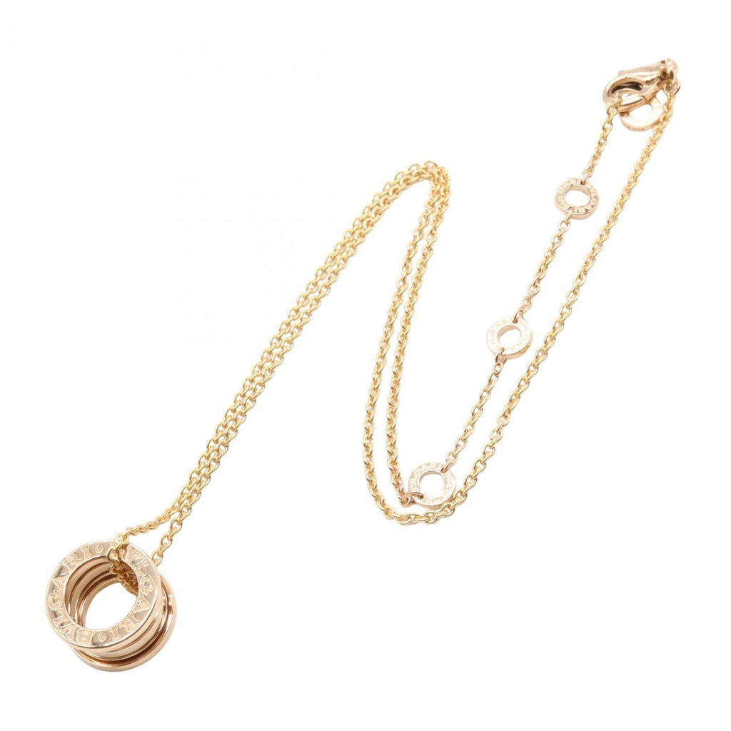 B.Zero1 Pendant Necklace 18K Rose Gold