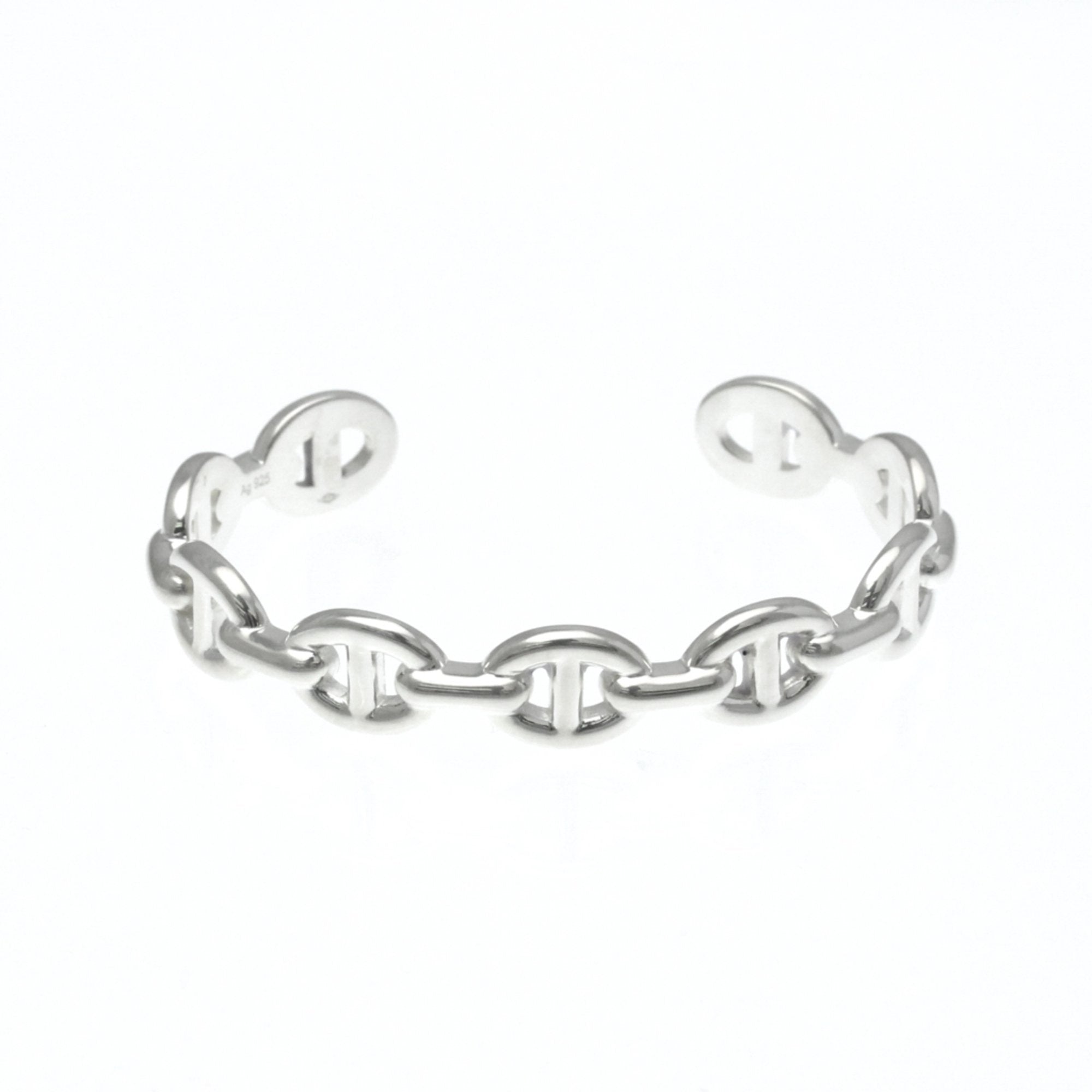 Chaine D'ancre Bangle Sterling Silver Bracelet