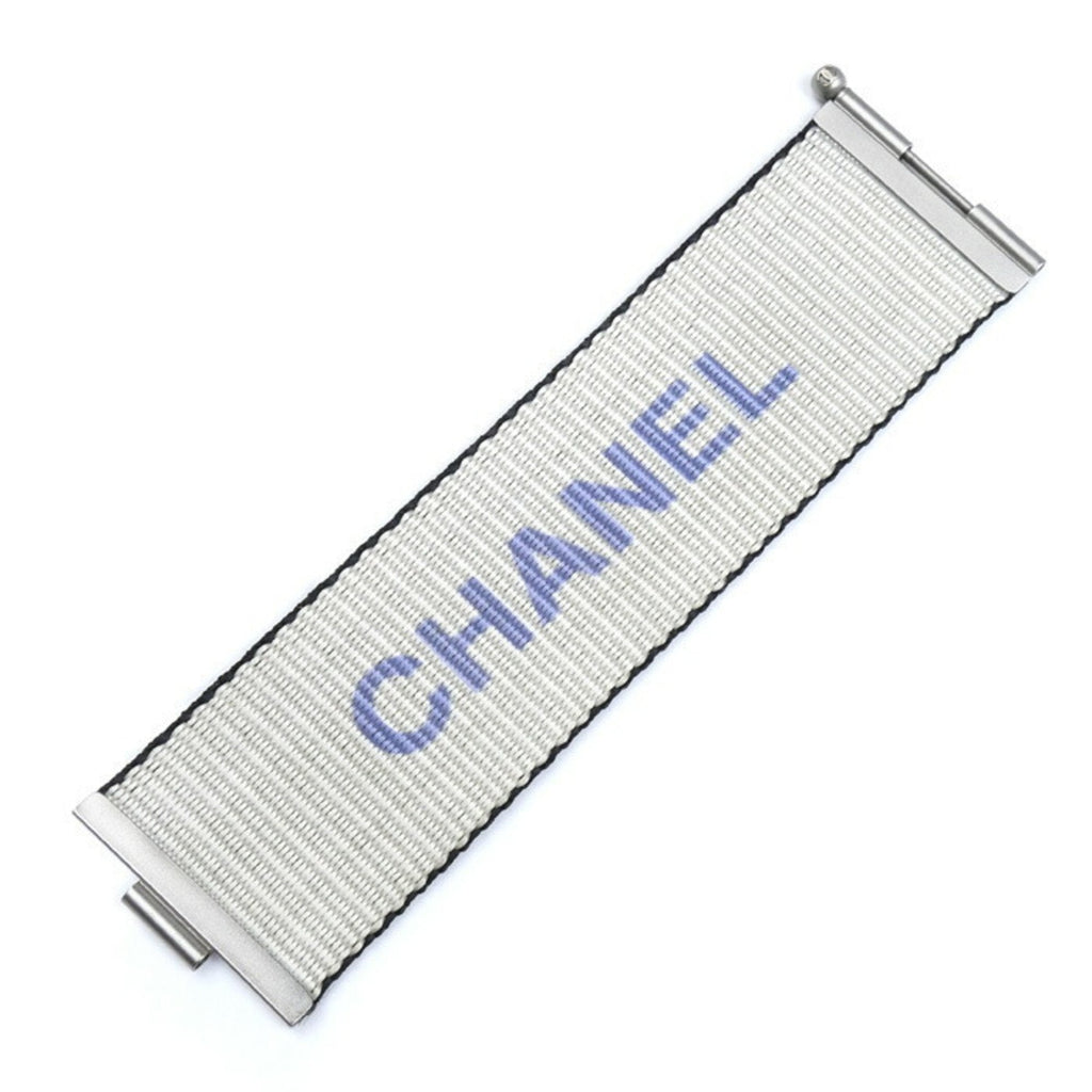 99S Bracelet Metal Blue and Ivory