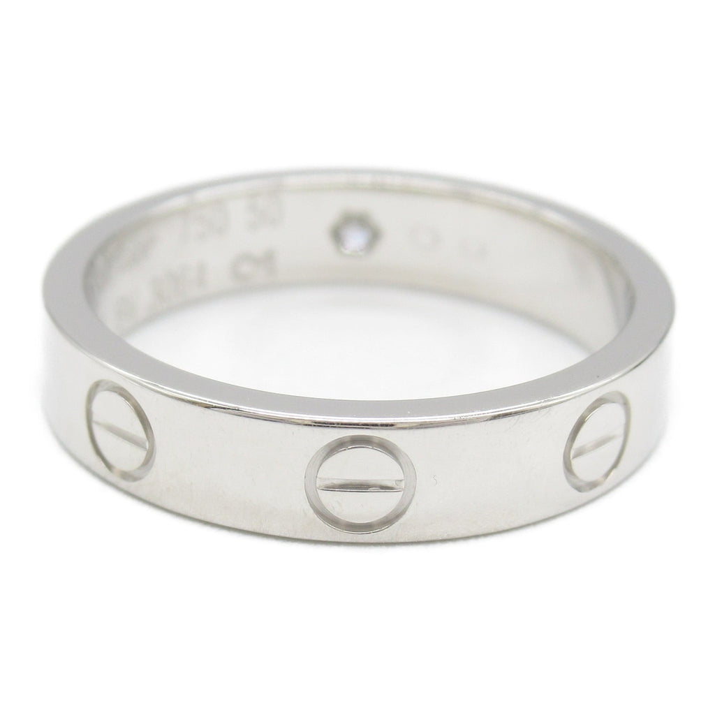 Mini Ring 18K White Gold with Diamonds