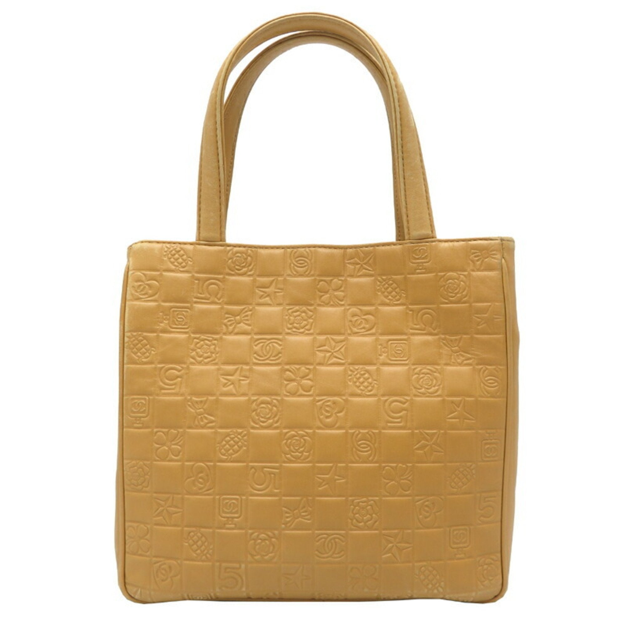 Precious Symbols Tote Embossed Quilted Lambskin Small