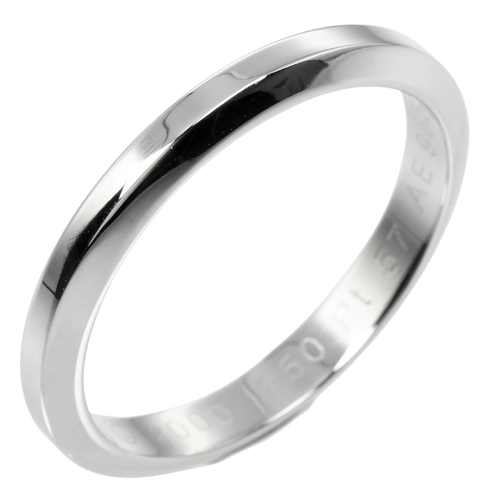 Declaration Band Ring Platinum