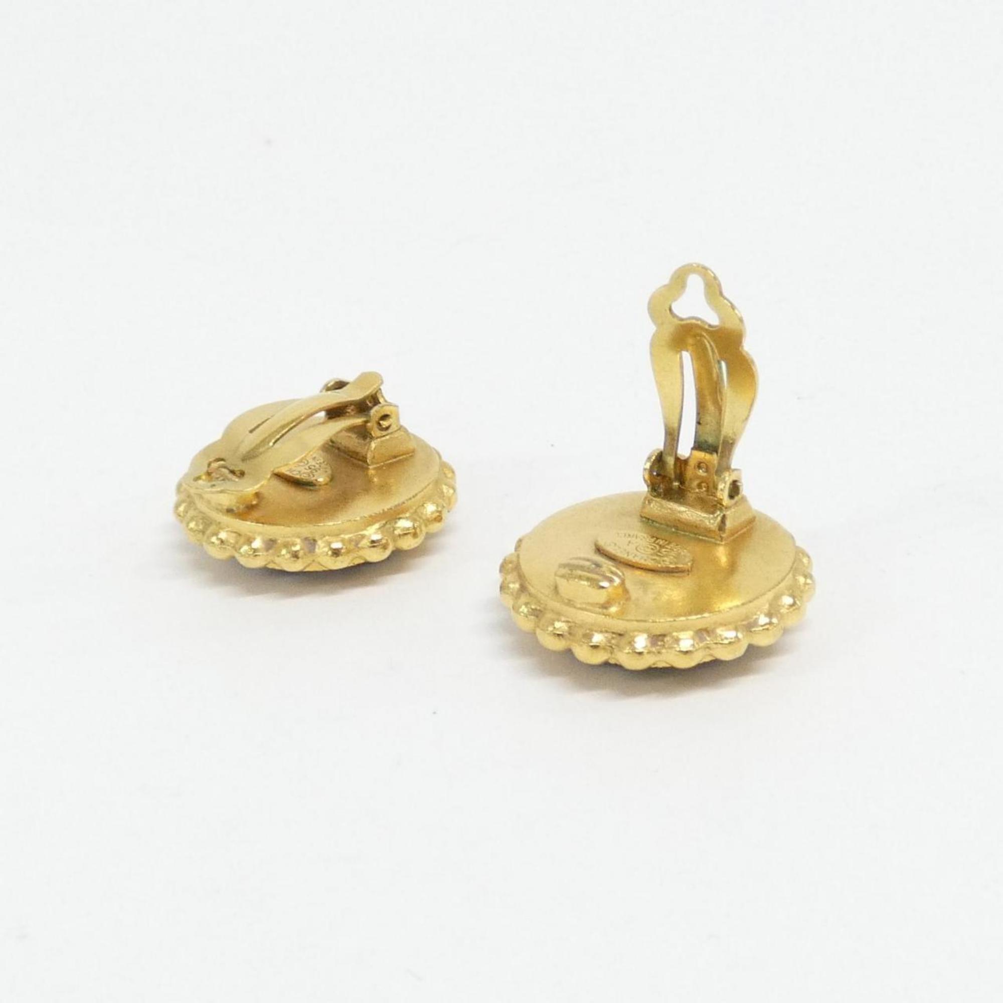 Earrings Gold-Tone Metal